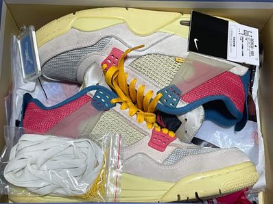 UNION × Nike Air Jordan 4 SP "Guava Ice/Light Fusion Red"