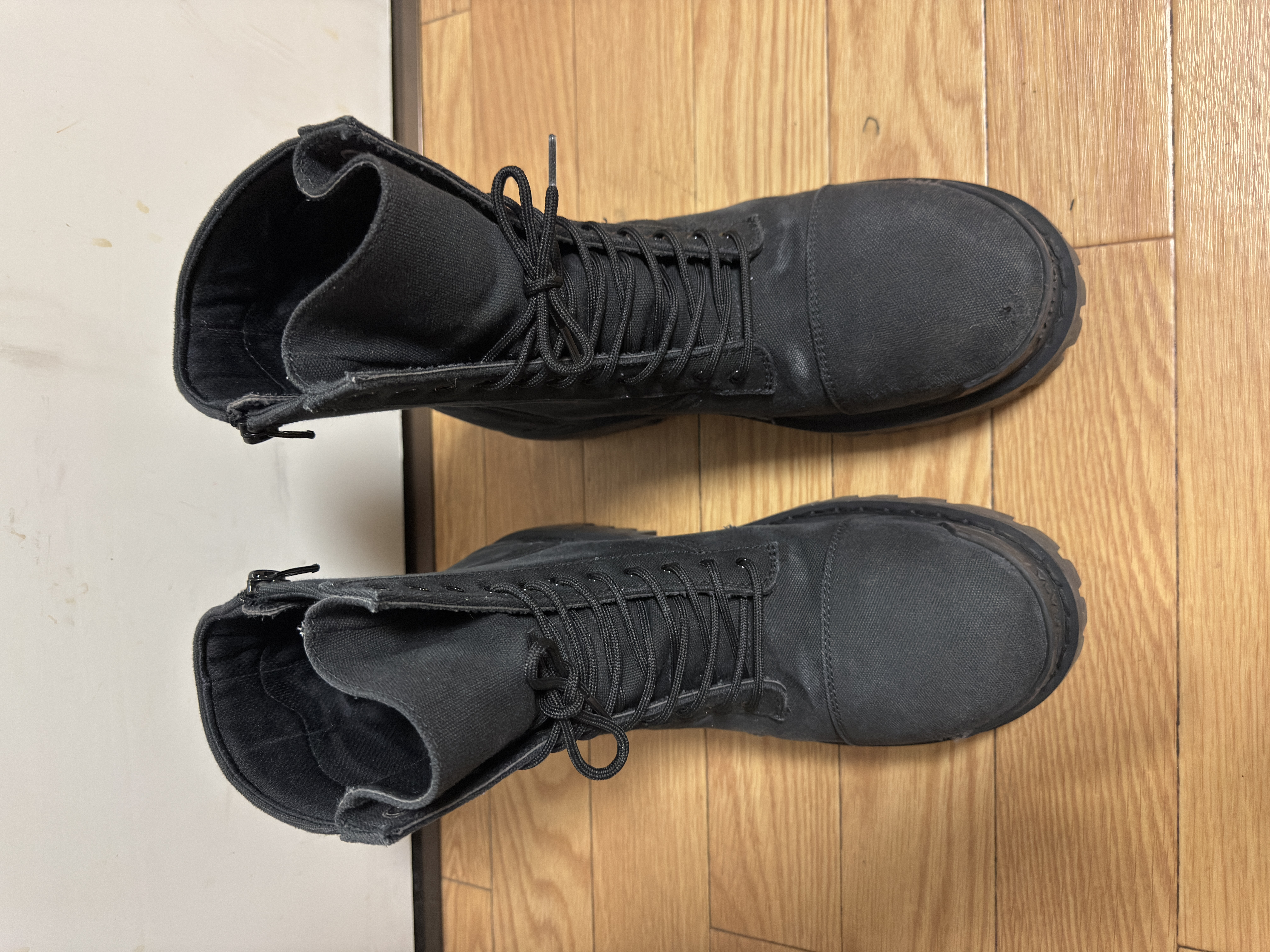 BALENCIAGA Combat Strike Boot "Black"