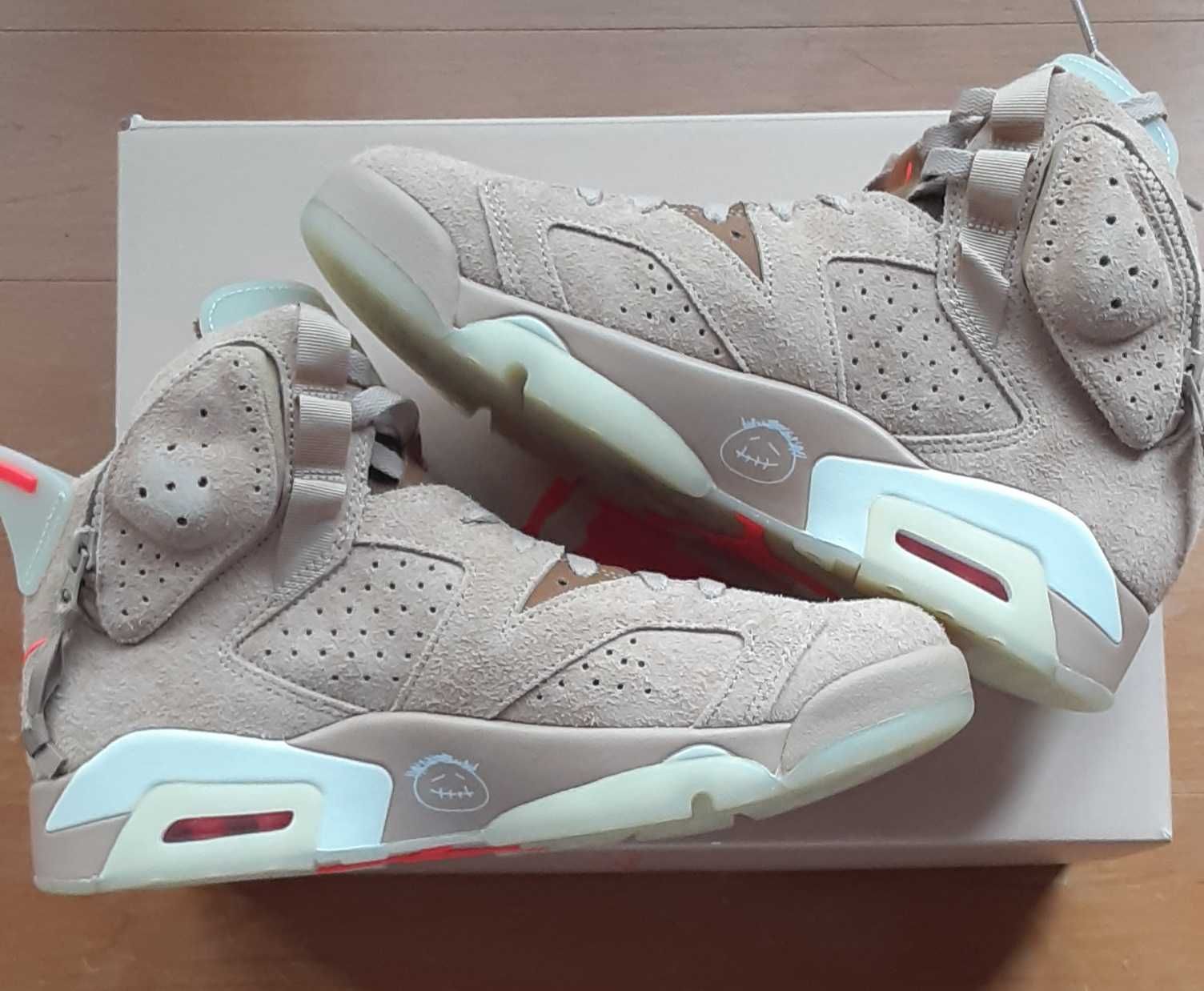 Travis Scott × Nike Air Jordan 6 "British Khaki"