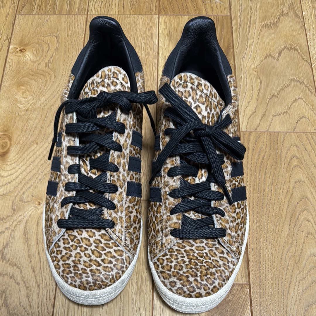 エンド × アディダス × ネイバーフッド キャンパス "レオパード アンド ブラック"