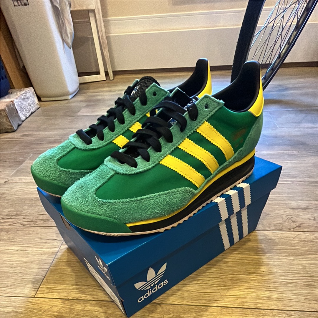 アディダス SL72 RS "グリーン/イエロー"