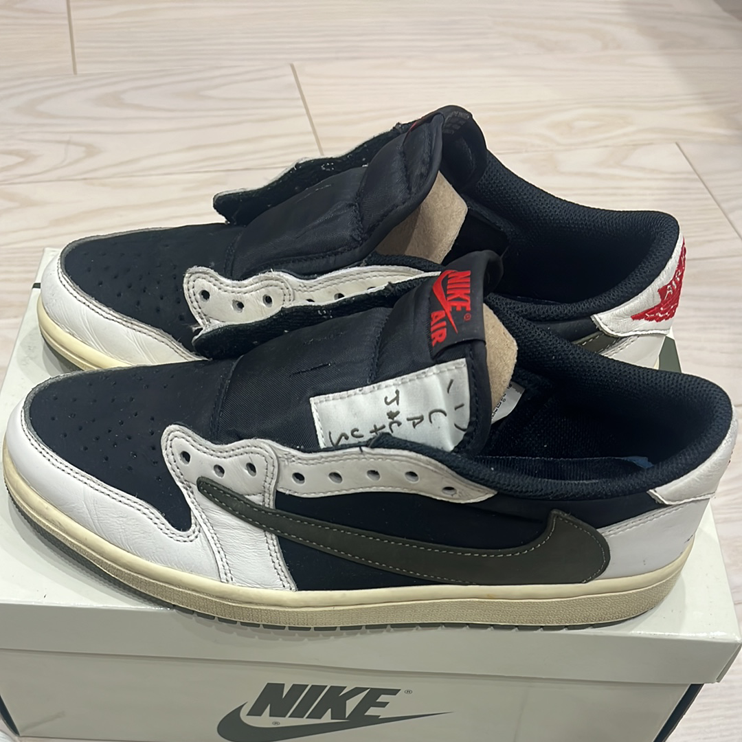 Travis Scott × Nike Women's Air Jordan 1 Low OG "Medium Olive"