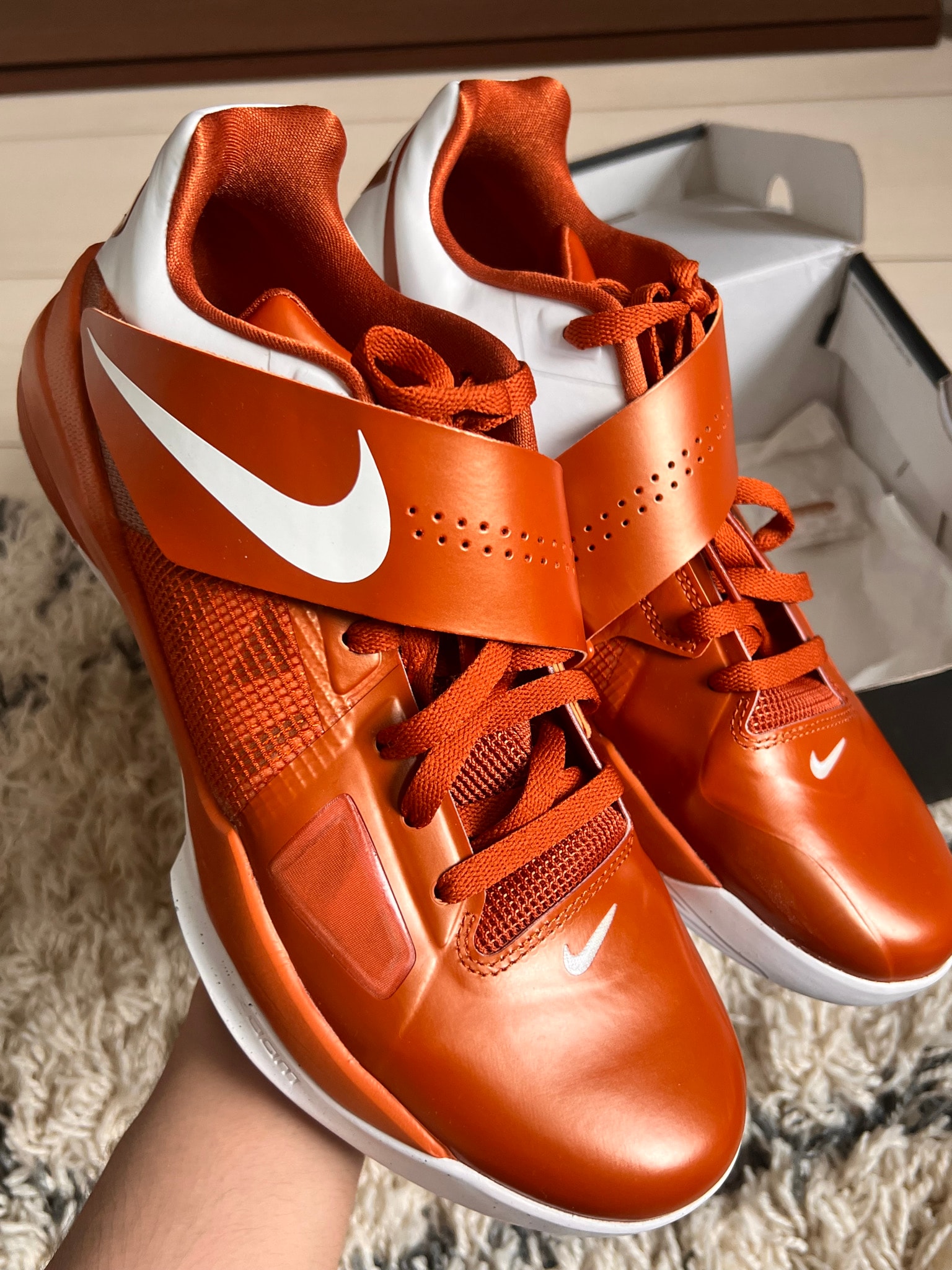 Nike Zoom KD4 "Texas Longhorns" (2025)