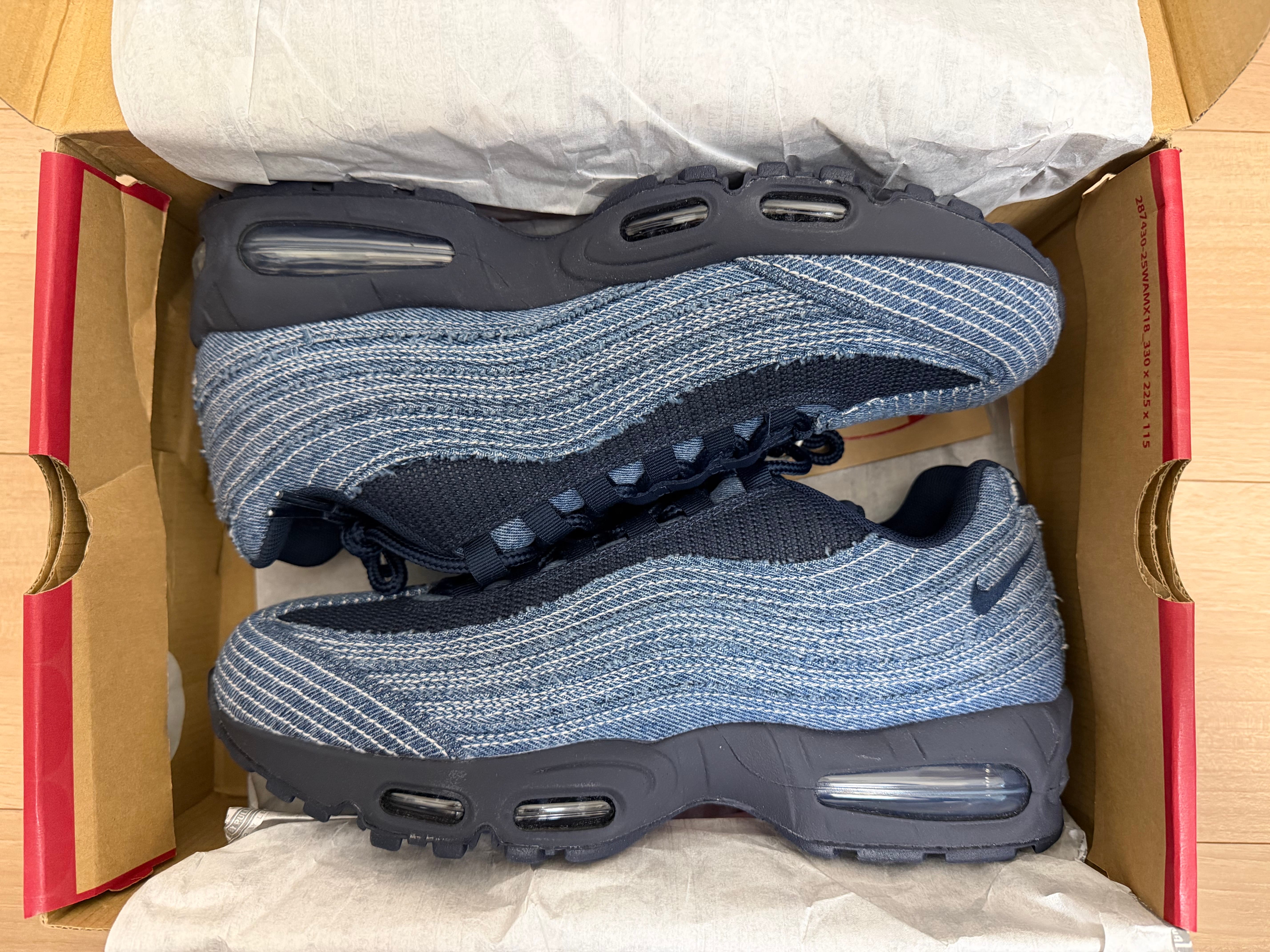 Levi's × Nike Air Max 95 OG "Denim Blue"