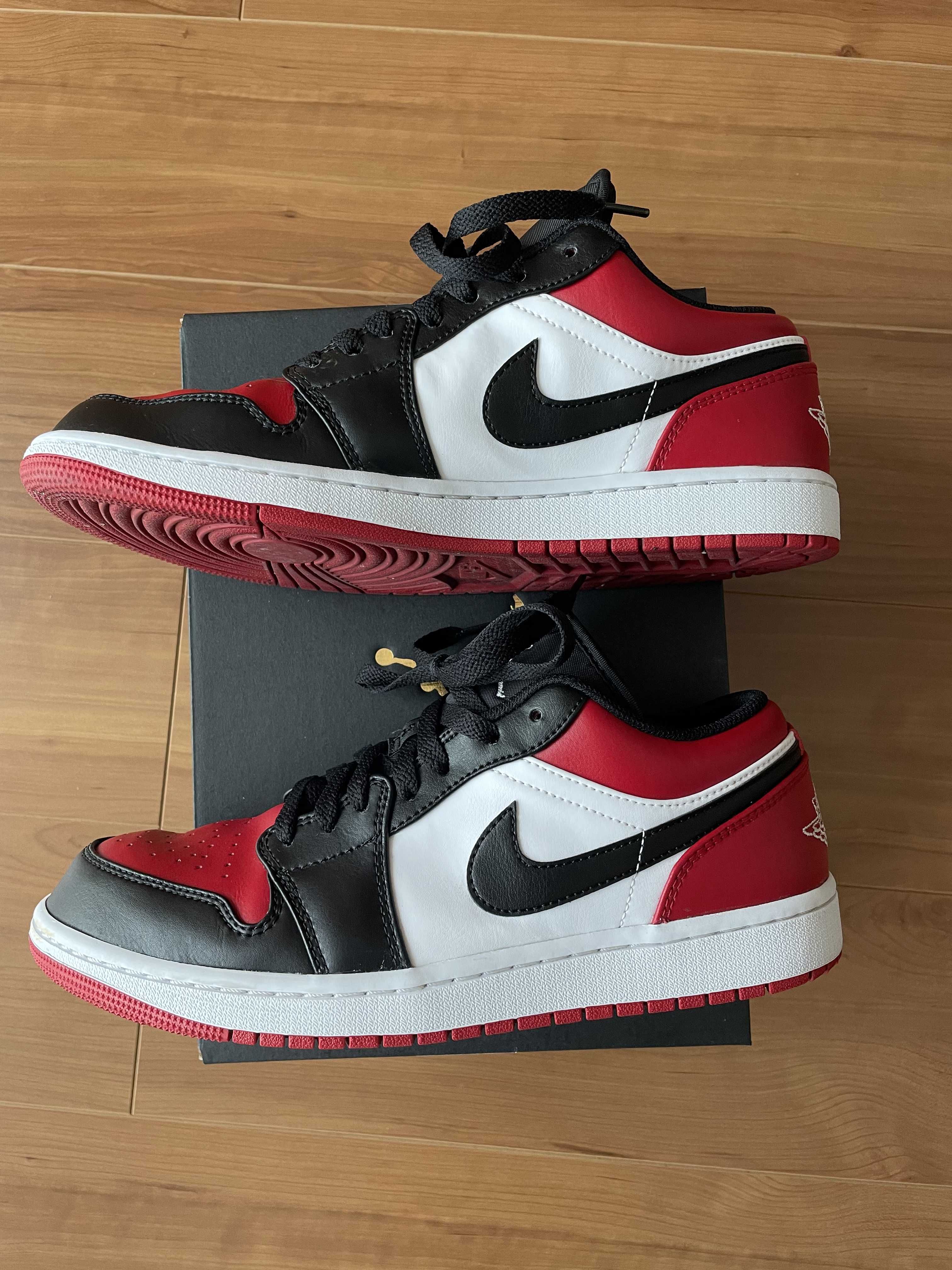 Nike Air Jordan 1 Low "Bred Toe"