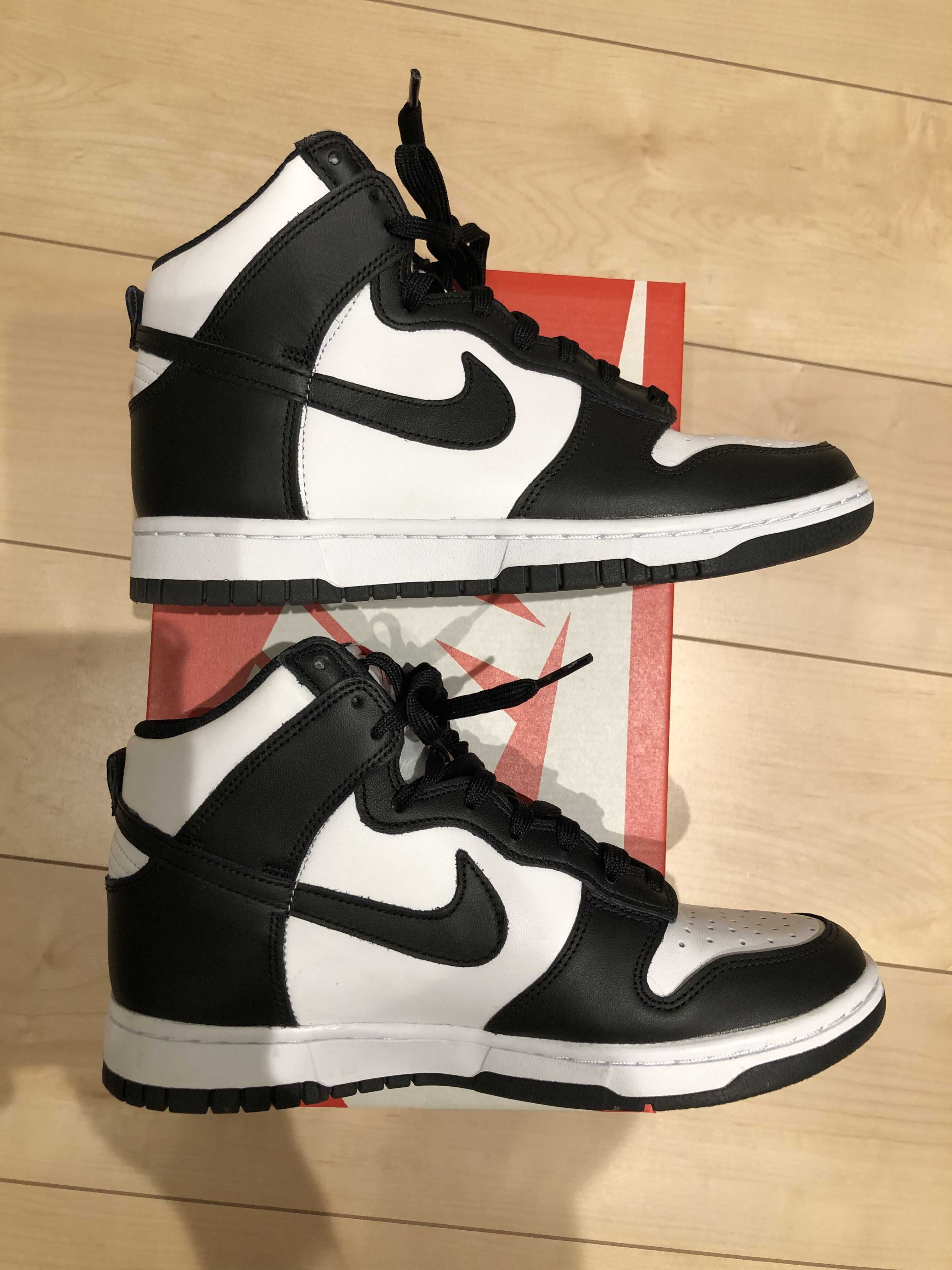 Nike Women's Dunk High "Black and White"