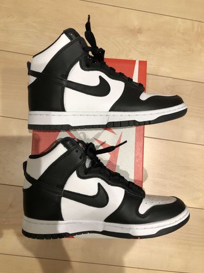 Nike Women's Dunk High "Black and White"