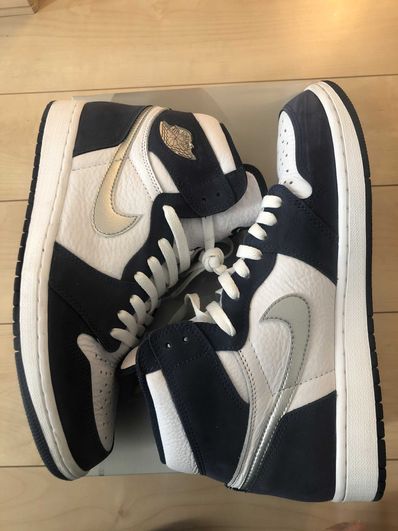 Nike Air Jordan 1 High OG CO.JP "White/Midnight Navy" (2020)(ブリーフケースなし)