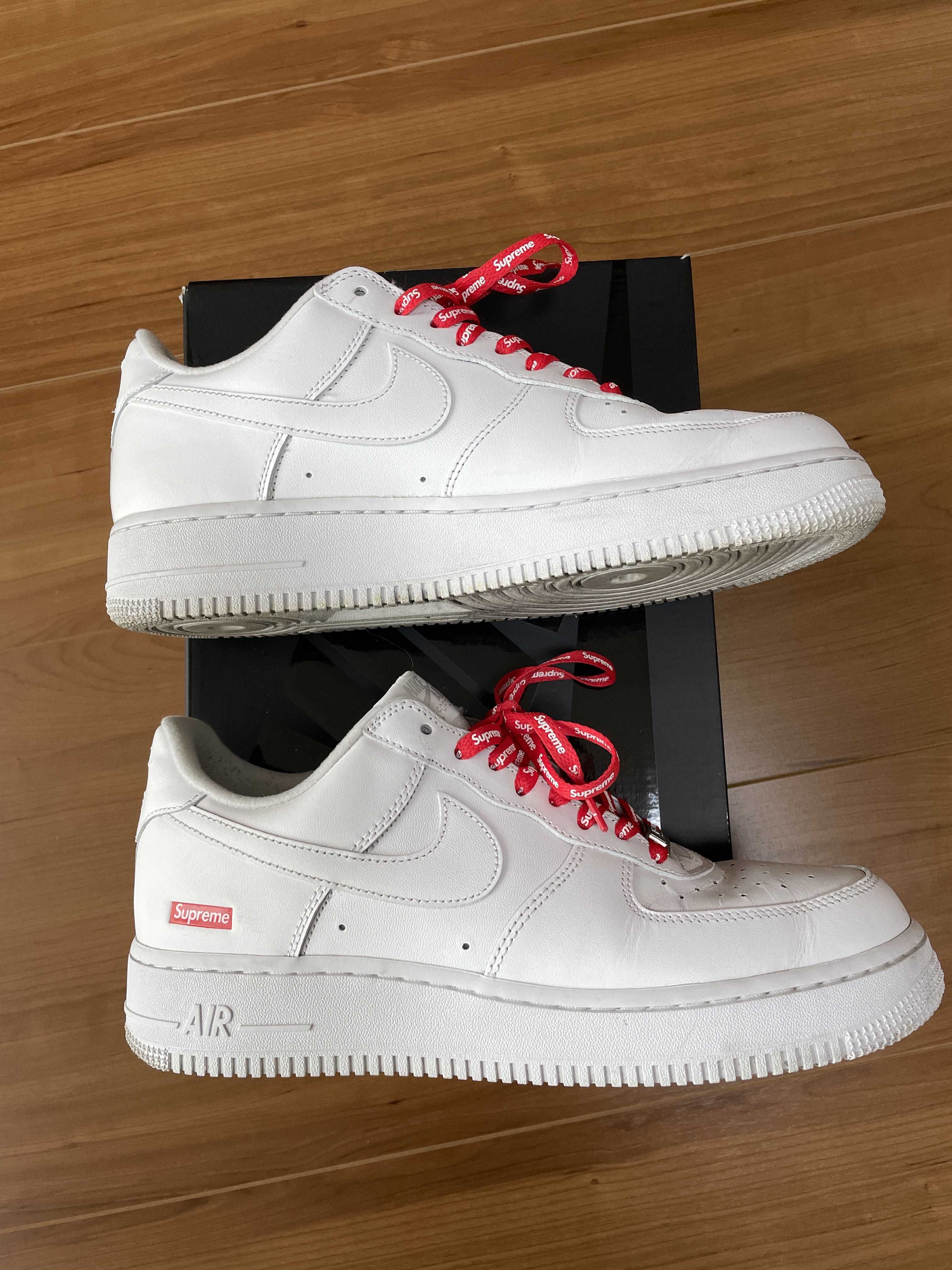 Supreme × Nike Air Force 1 Low "White"