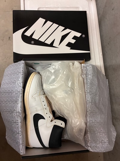 A Ma Maniere × Nike Jordan Air Ship SP "Summit White/Black"