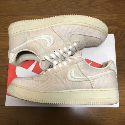Stussy × Nike Air Force 1 Low "Fossil Stone"