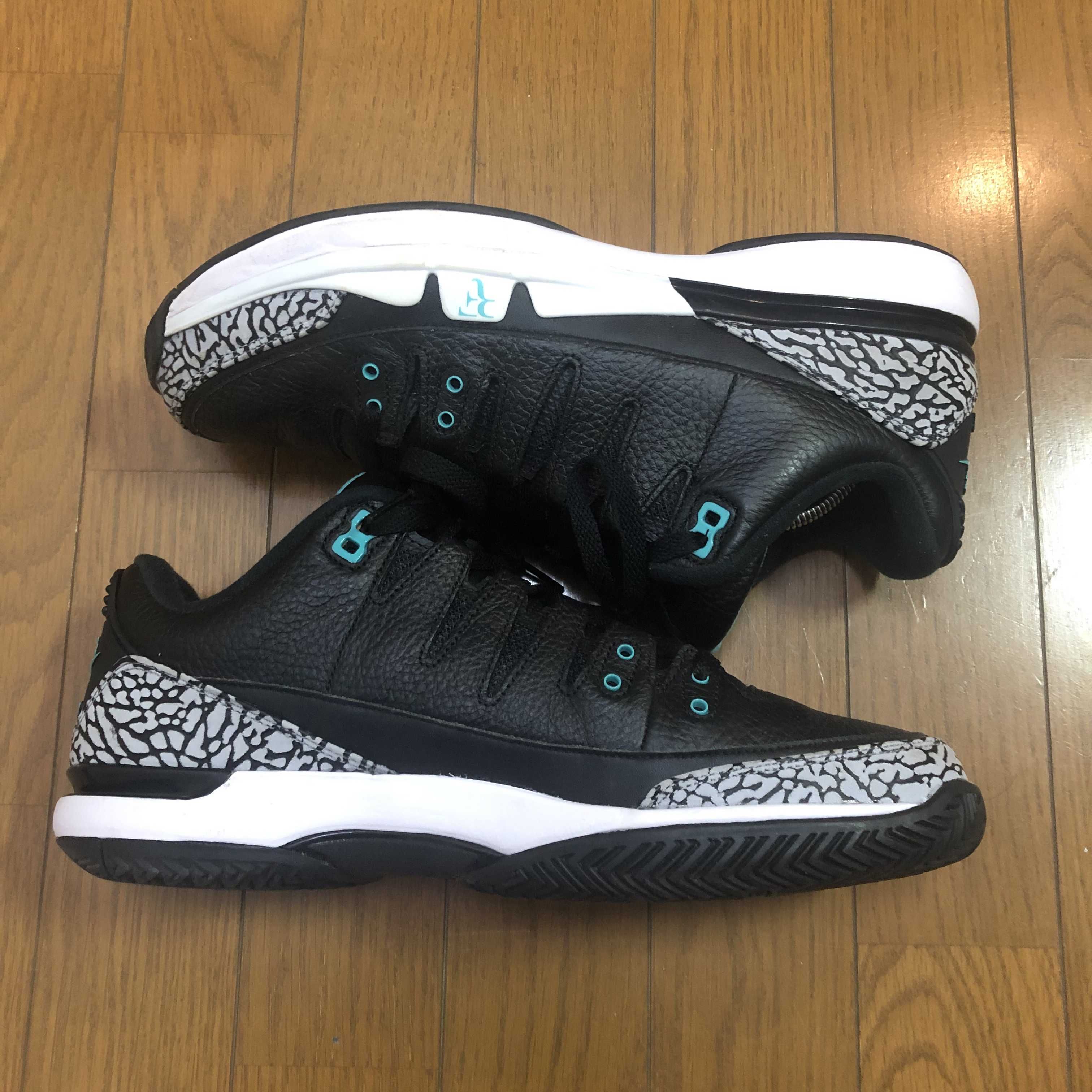 atmos × Nike Zoom Vapor AJ3 "Elephant/Safari"