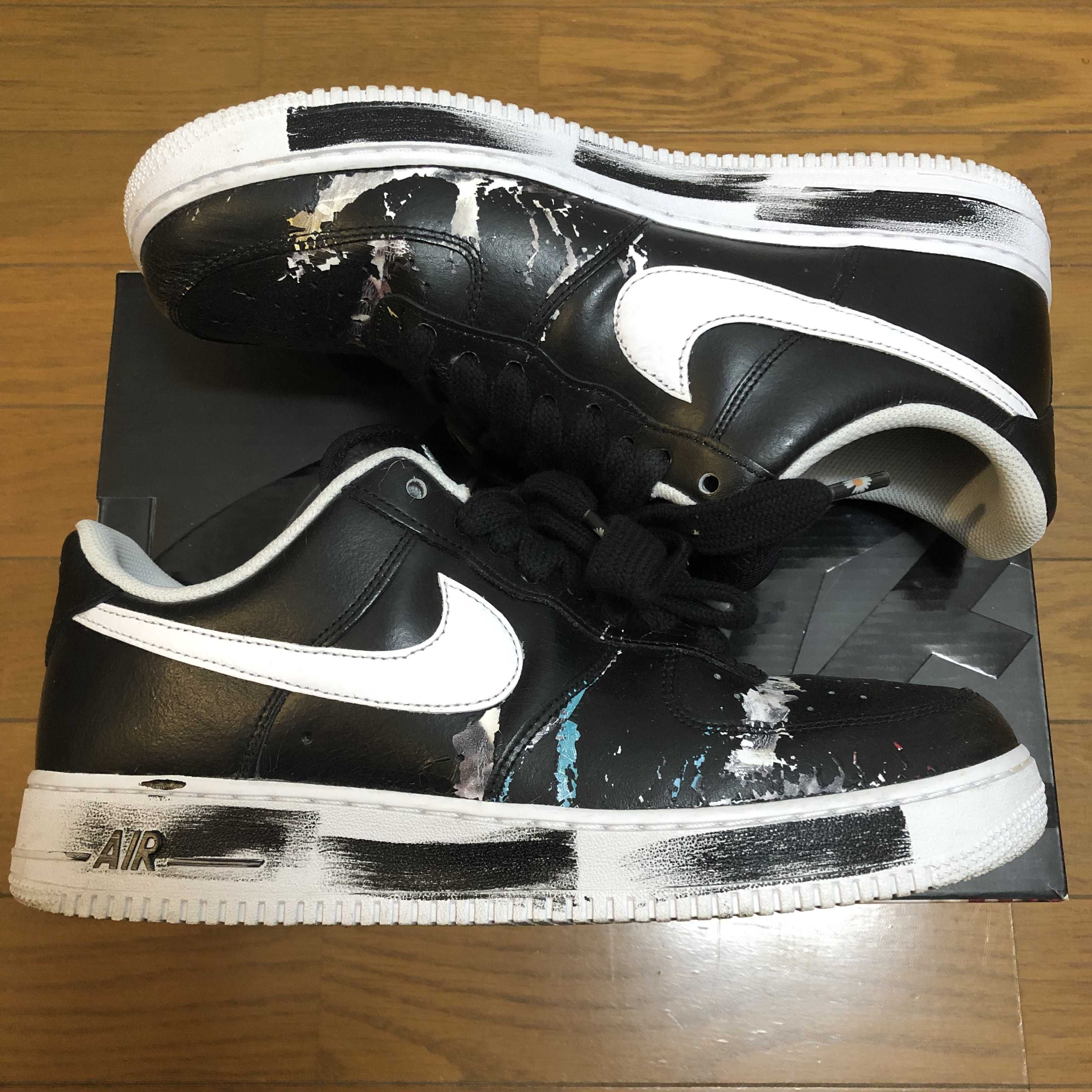 PEACEMINUSONE × Nike Air Force 1 Low Para Noise "Black" / G-DRAGON