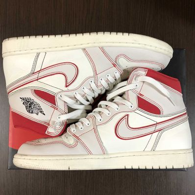 Nike Air Jordan 1 Retro High OG "Sail/University Red"