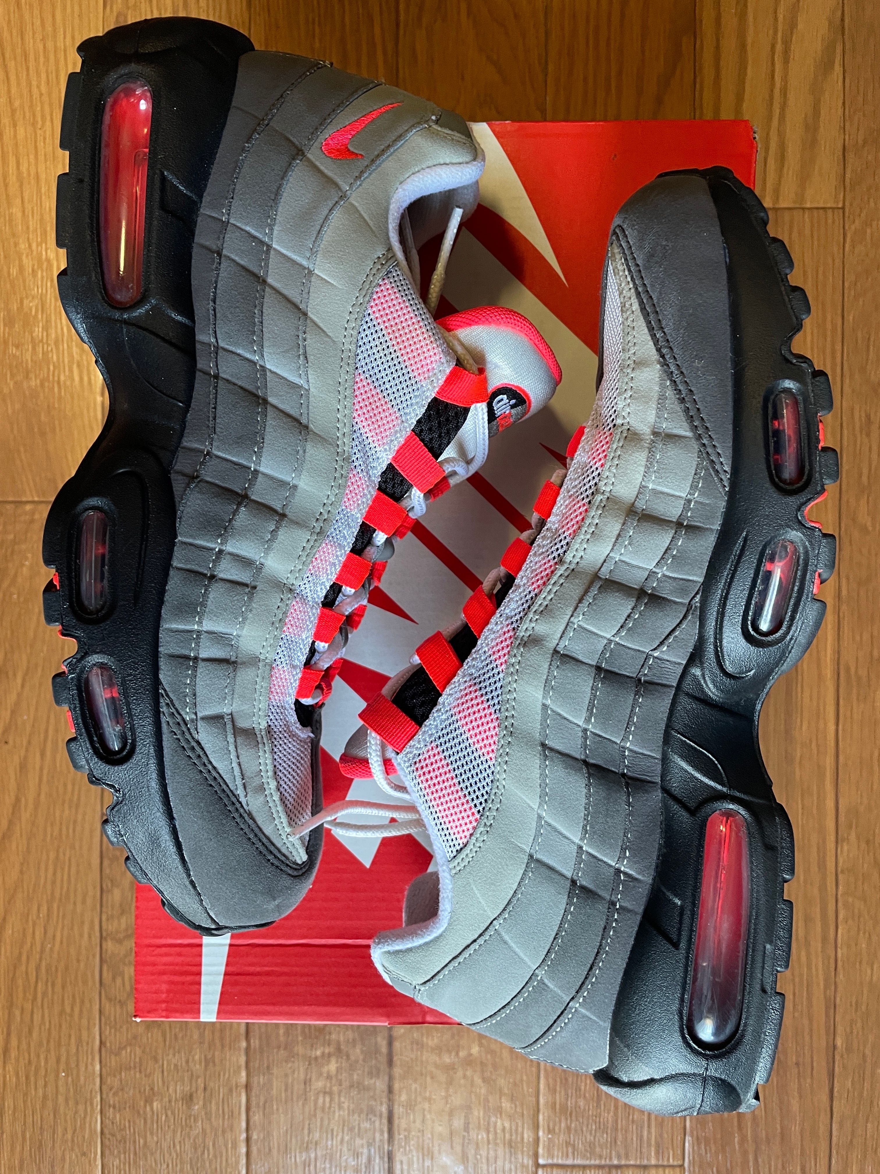 Nike Air Max 95 OG "White/Solar Red"