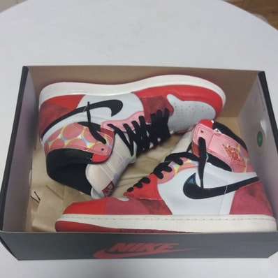 Spider-Man × Nike Air Jordan 1 Retro High OG SP "Spider-Man: Across the Spider-Verse/University Red"
