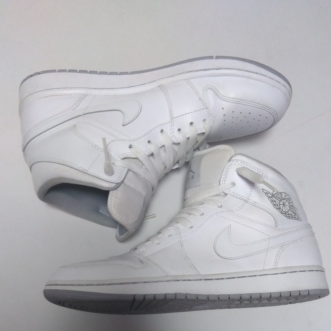 Nike Air Jordan 1 Mid "White/Wolf Grey" (2016)