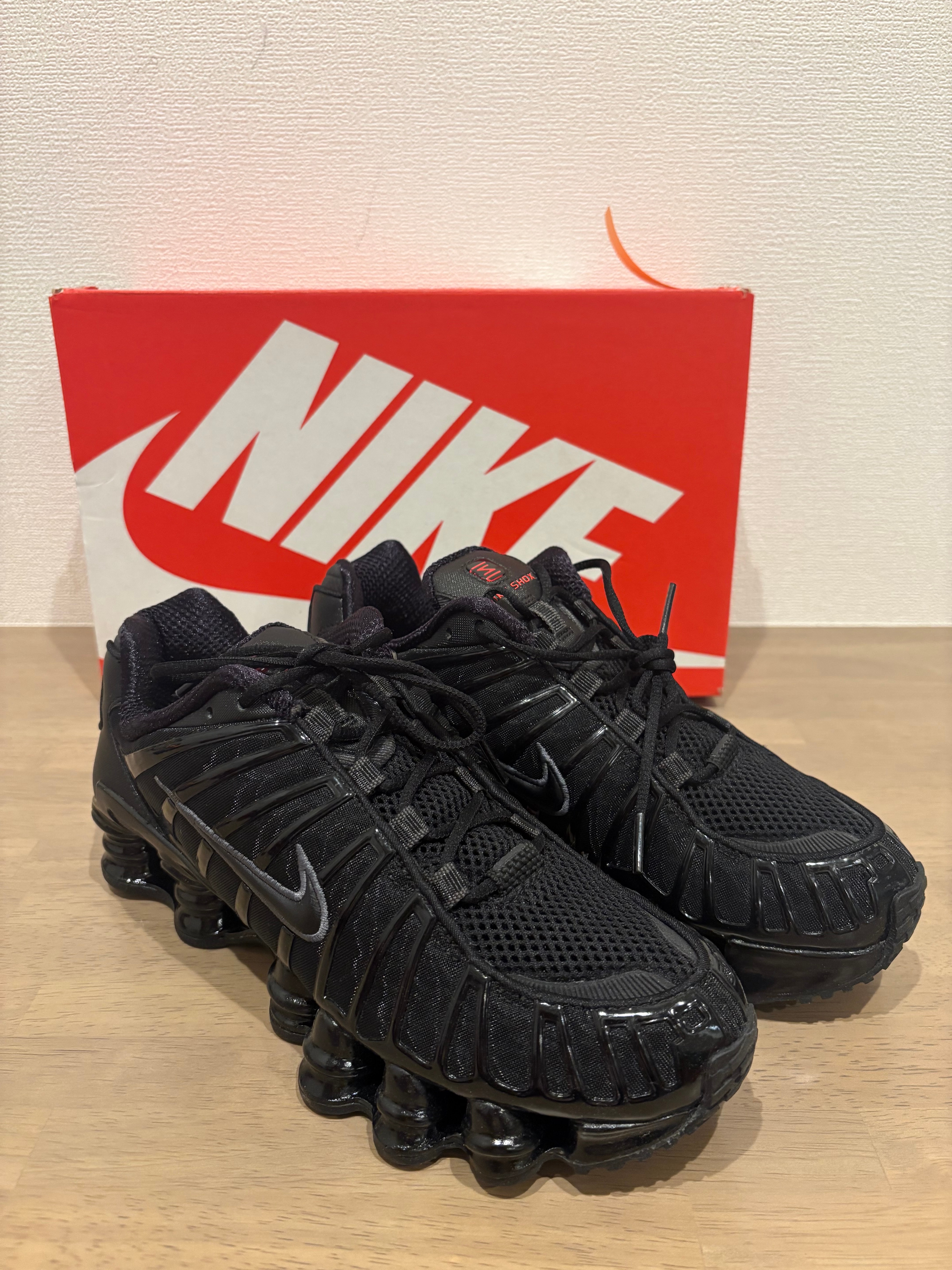 Nike Women's Shox TL "Black and Max Orange"