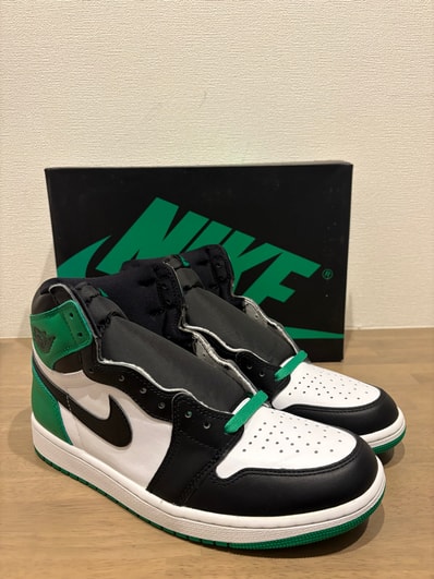 Nike Air Jordan 1 Retro High OG "Celtics/Black and Lucky Green" (2023)
