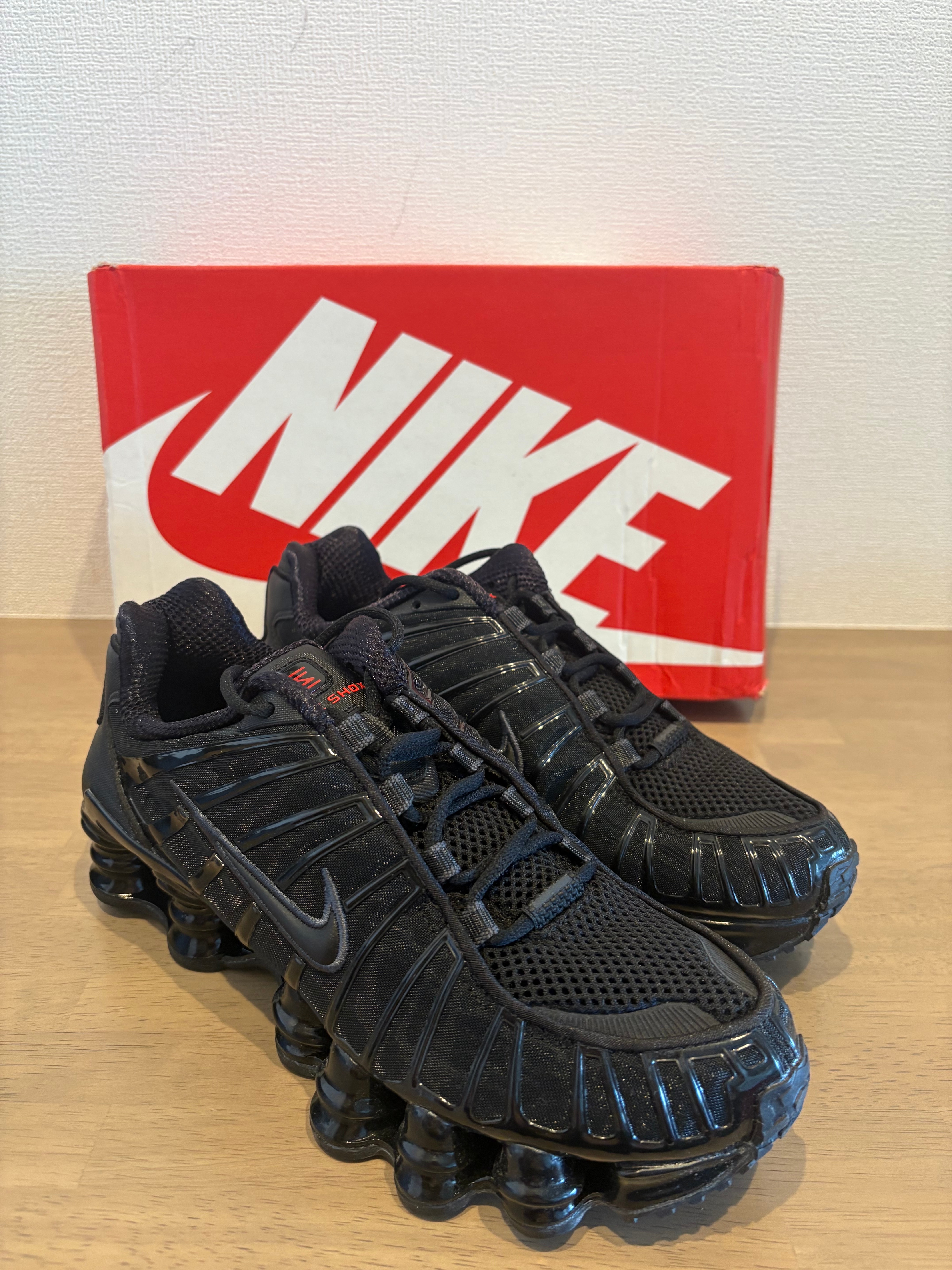 Nike Women's Shox TL "Black and Max Orange"