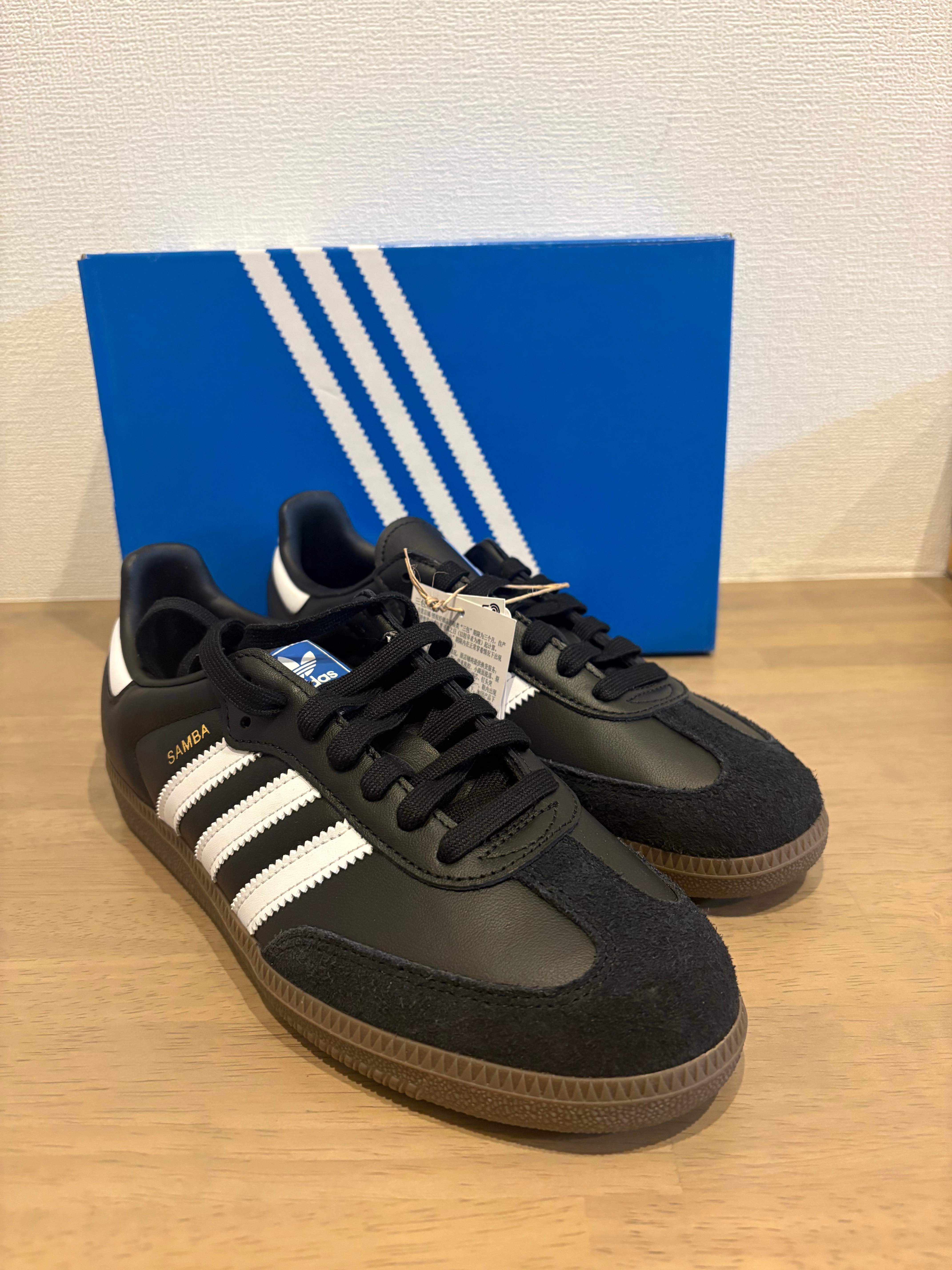 adidas Samba OG "Core Black/Cloud White/Gum"