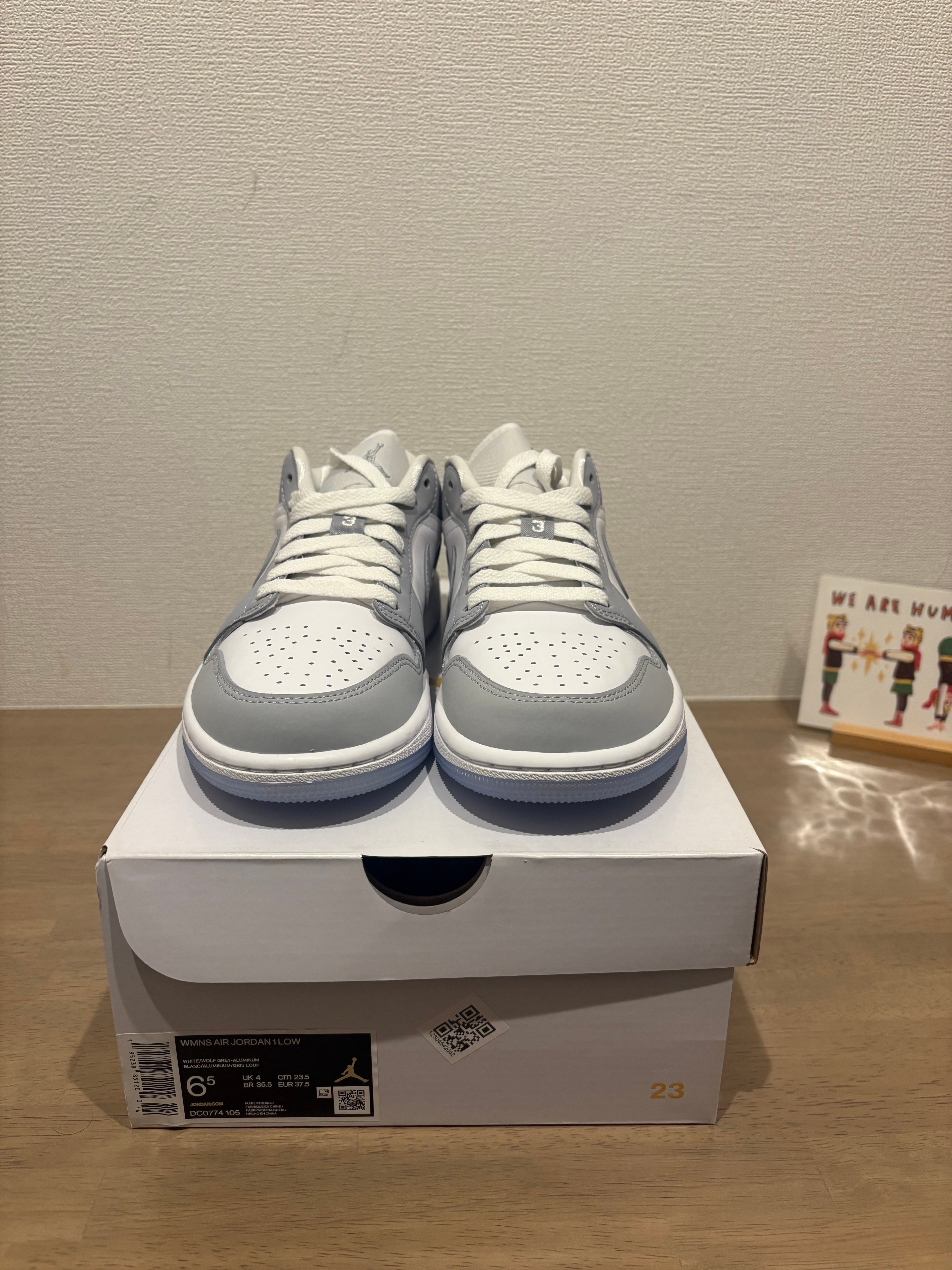 Nike Women's Air Jordan 1 Low "Wolf Grey"