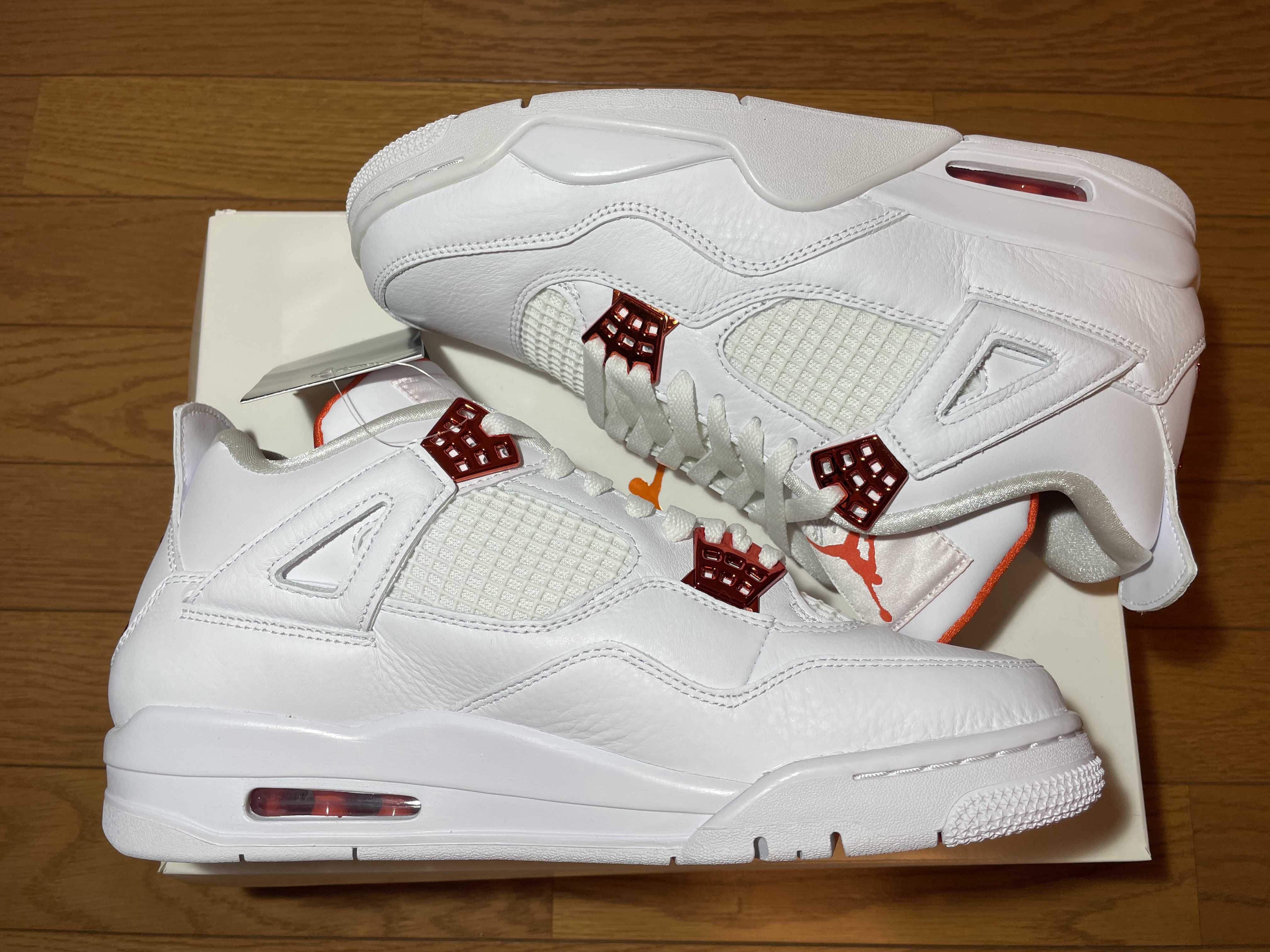Nike Air Jordan 4 Retro "White/Team Orange"