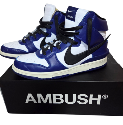 Ambush × Nike Dunk High "Deep Royal"