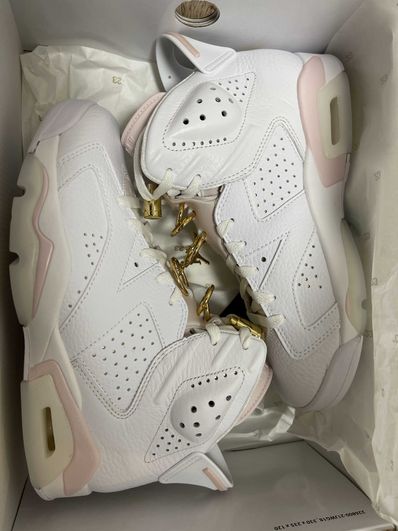 Nike Women's Air Jordan 6 "Gold Hoops"