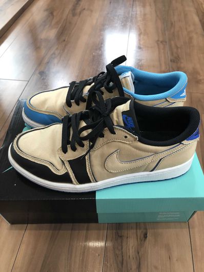 Nike SB Air Jordan 1 Low "Desert Ore/Royal Blue"