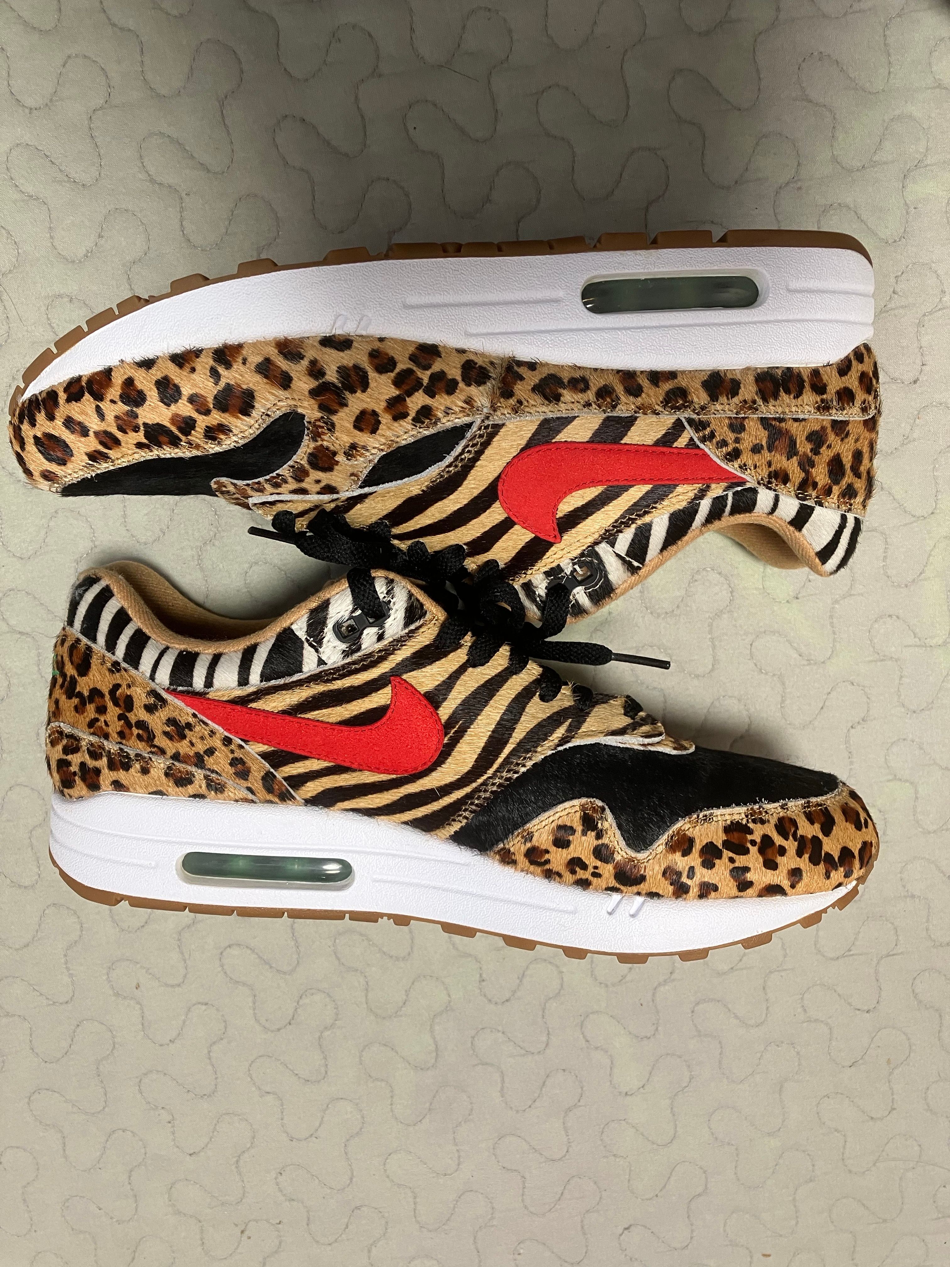 atmos × Nike Air Max 1 DLX "Animal Pack/Safari"