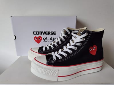 PLAY COMME des GARCONS × Converse All Star Hi "Black"
