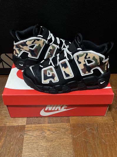 NIKE AIR MORE UPTEMPO "BLACK CAMO"
