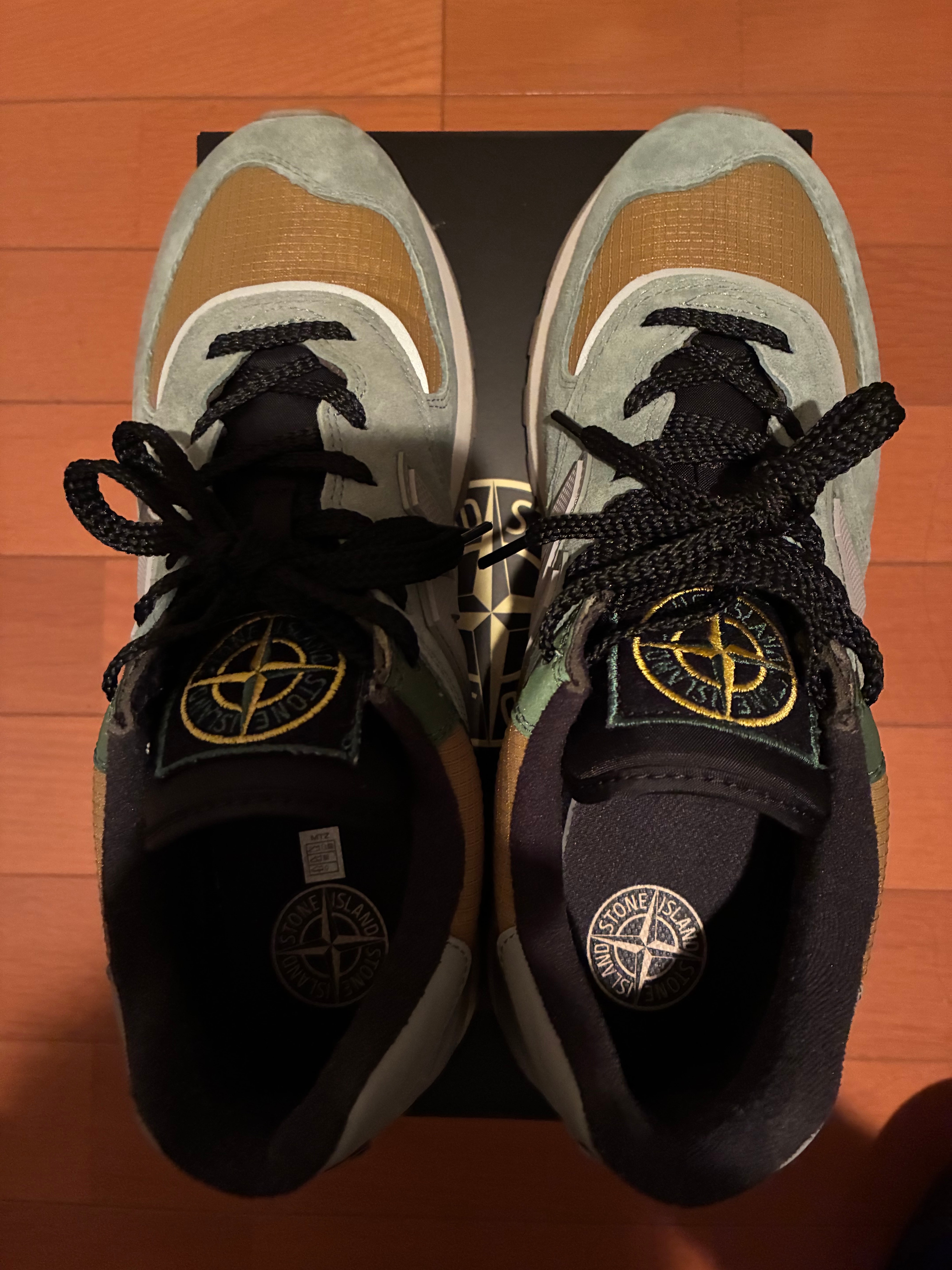 Stone Island × New Balance 574 Legacy "Green Clay"