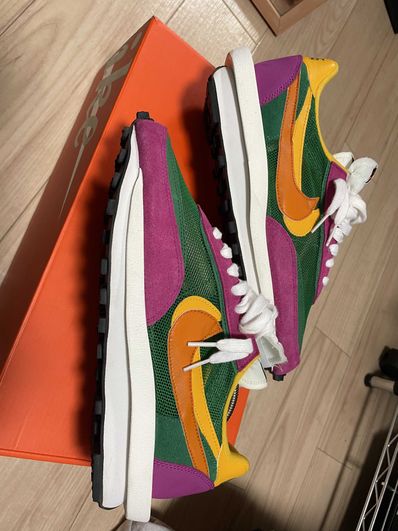 sacai × NIKE LDV WAFFLE "PINE GREEN"
