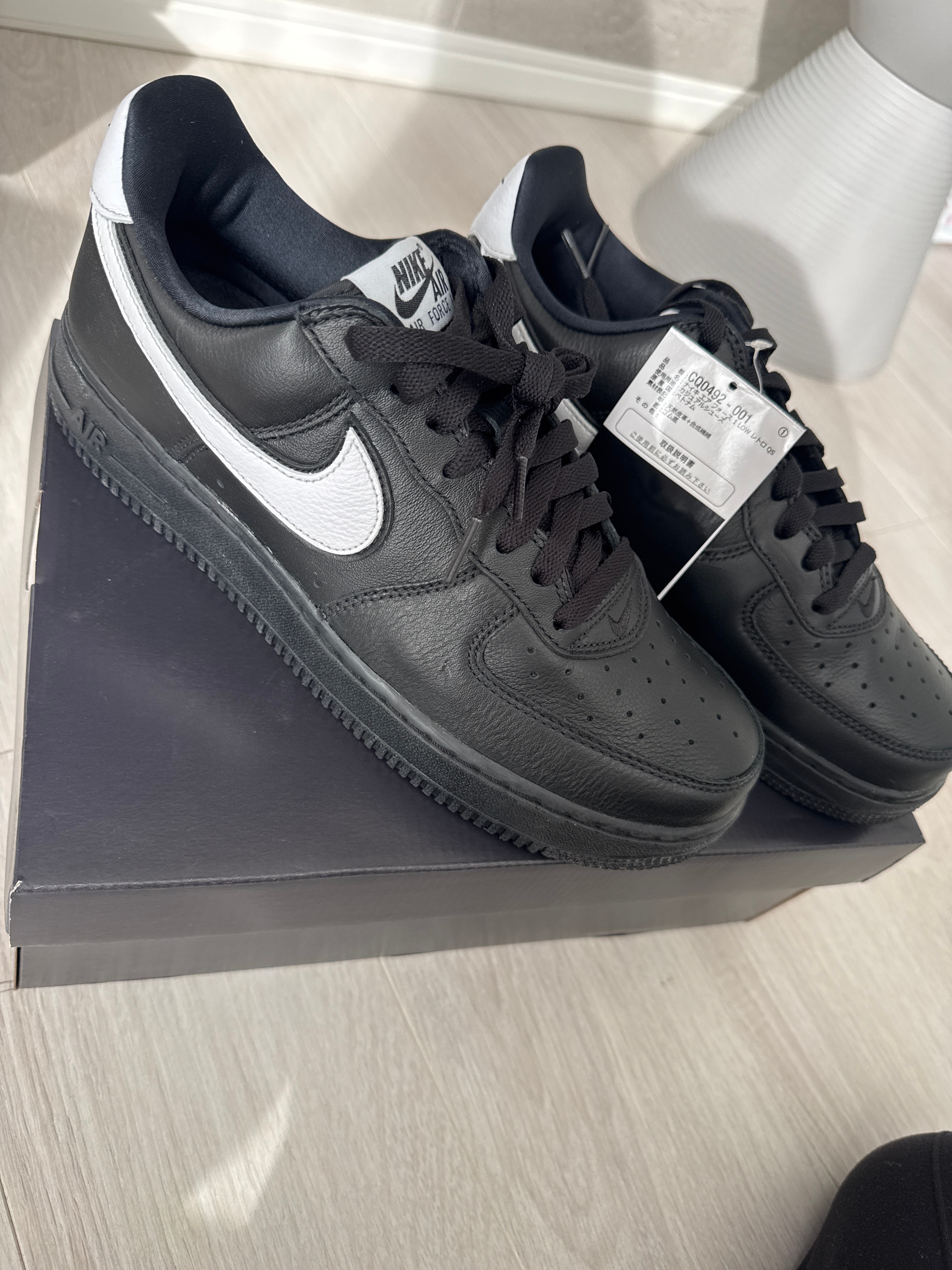 Nike Air Force 1 Low Retro QS "Black and White" (2024) CQ0492-001
