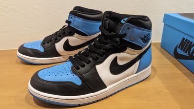 Nike Air Jordan 1 Retro High OG "University Blue/UNC Toe"