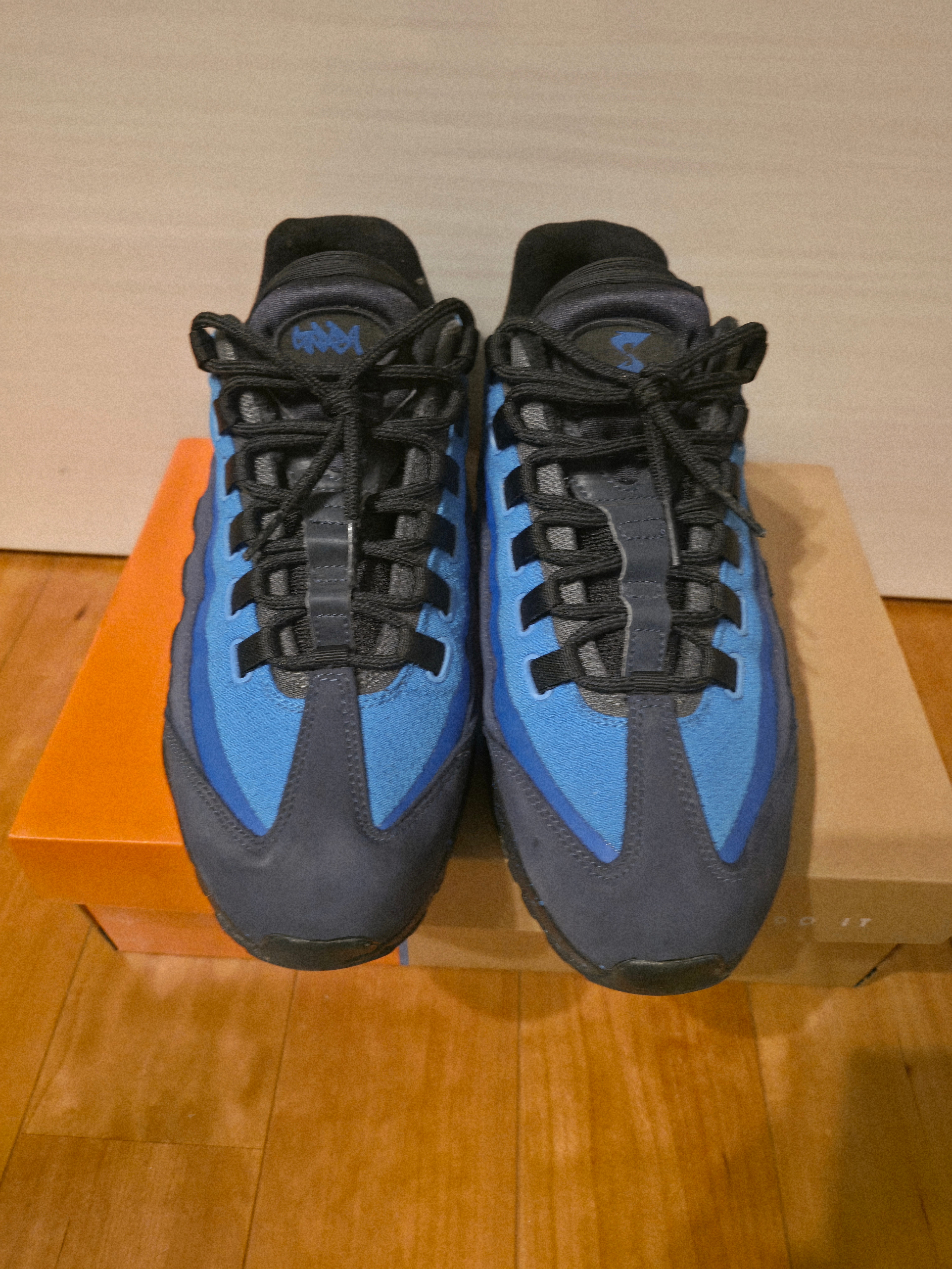 スタッシュ × ナイキ エアマックス95 "ブラック アンド ハーバーブルー" (2024)