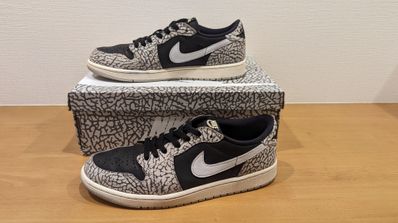 Nike Air Jordan 1 Retro Low OG "Black Cement"