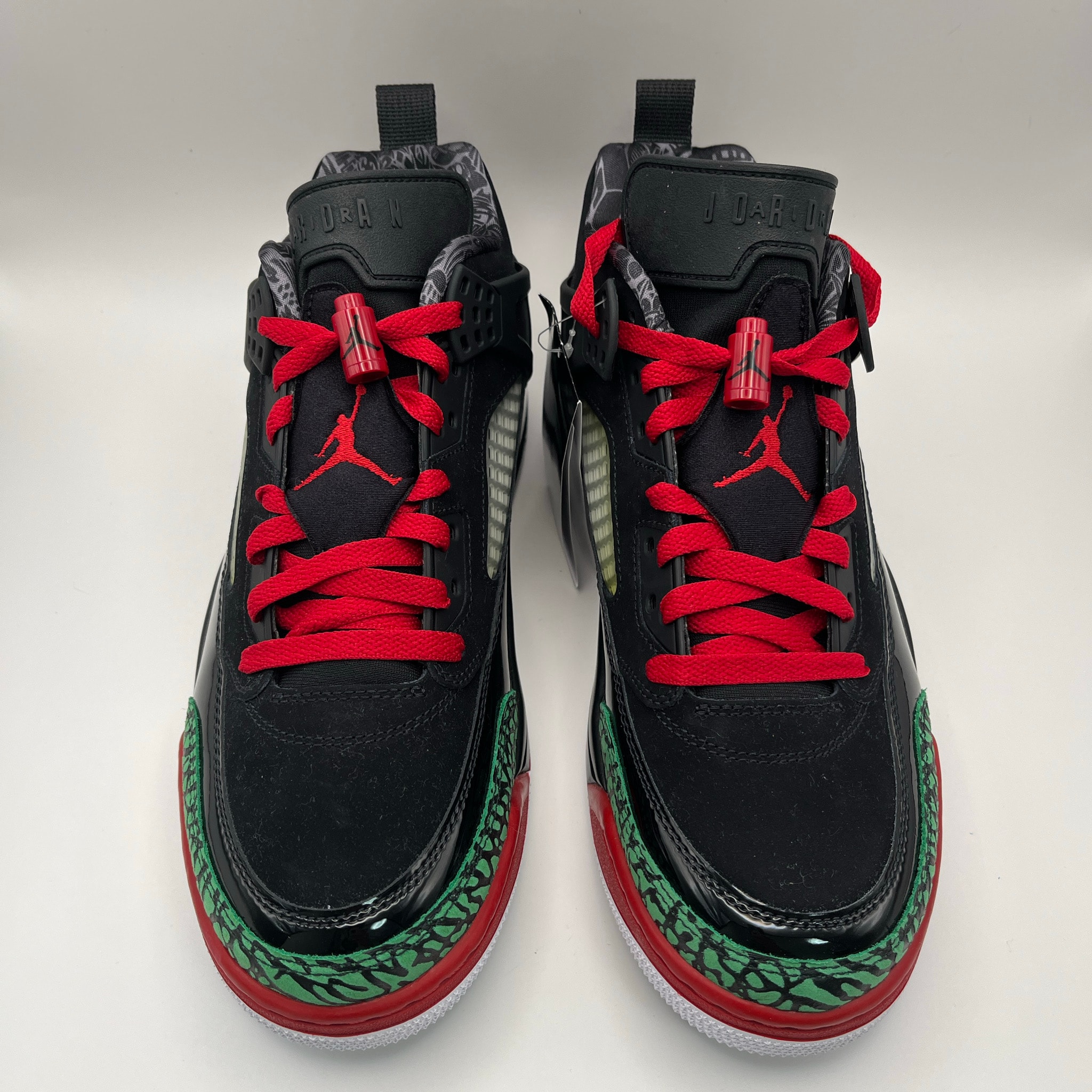 Nike Jordan Spizike Low "Black/Varsity Red/Classic Green"