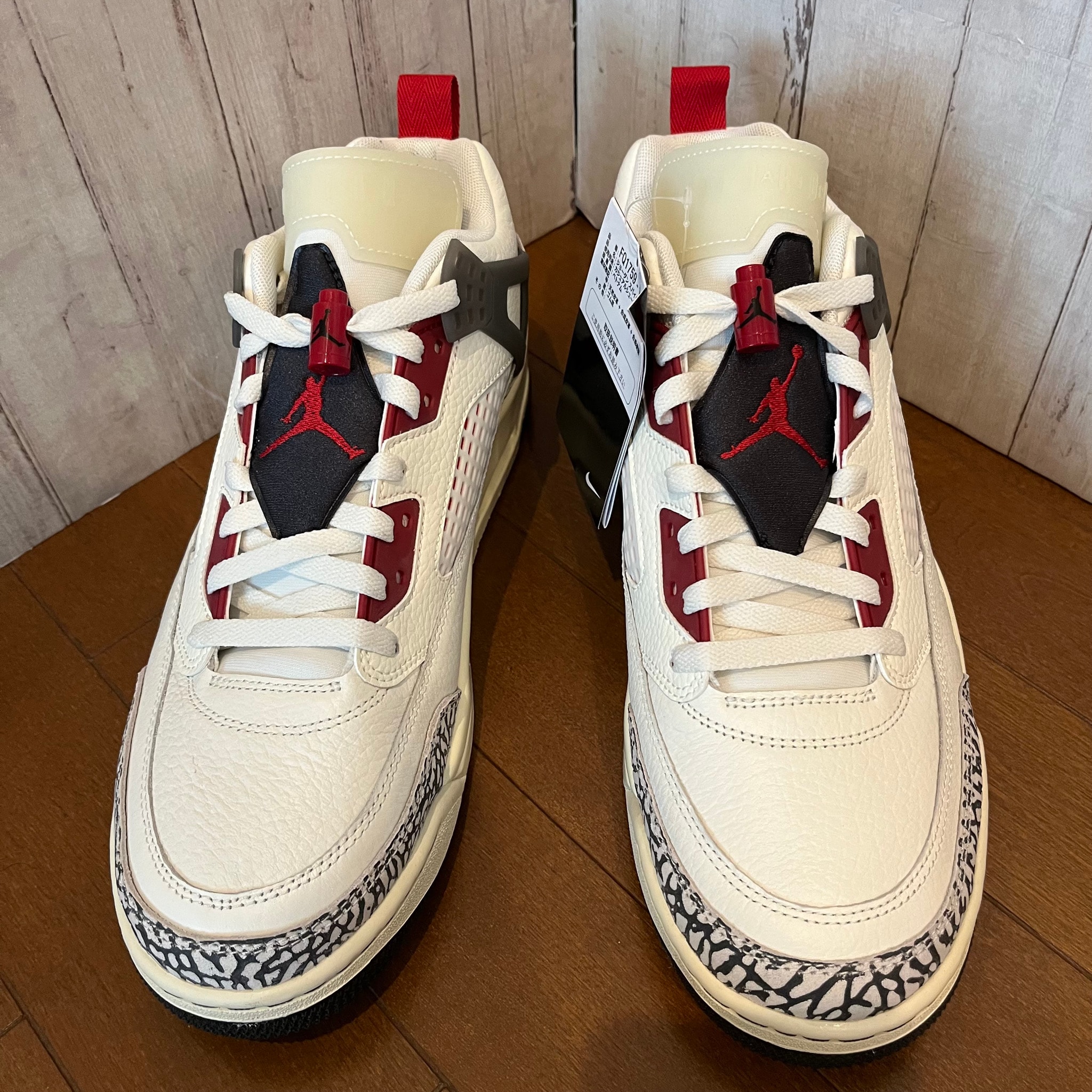 Nike Jordan Spizike Low "Sail/Anthracite/Coconut Milk/Varsity Red"