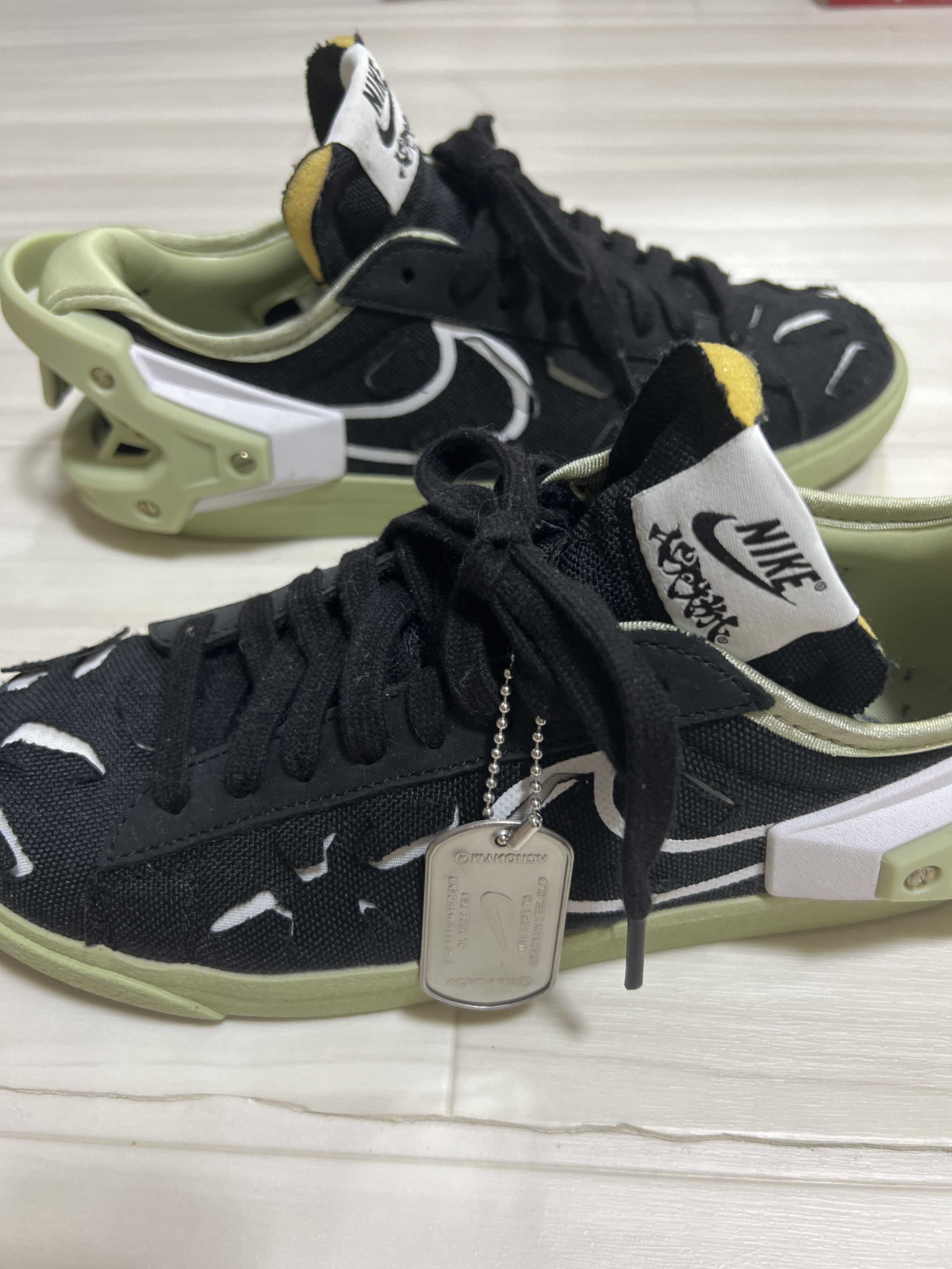ACRONYM × Nike Blazer Low "Black"