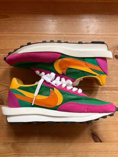 sacai × NIKE LDV WAFFLE "PINE GREEN"