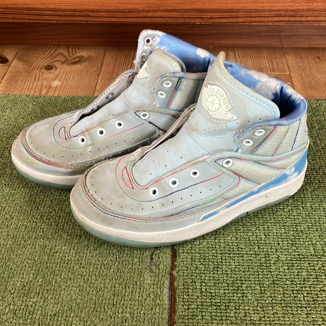 J Balvin × Nike PS Air Jordan 2 Retro SP "Celestine Blue/White/Multi Color"