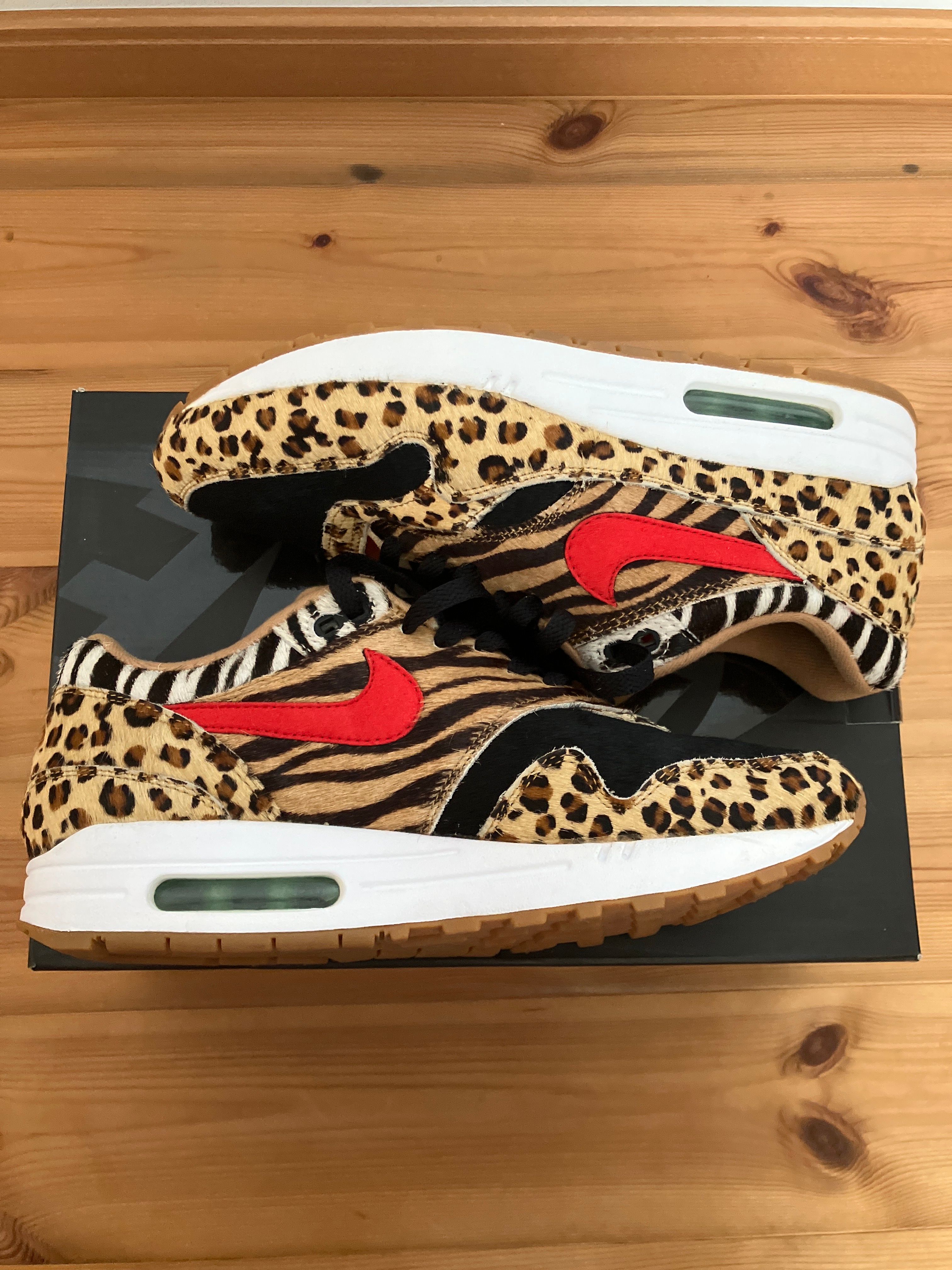 atmos × Nike Air Max 1 DLX "Animal Pack/Safari"