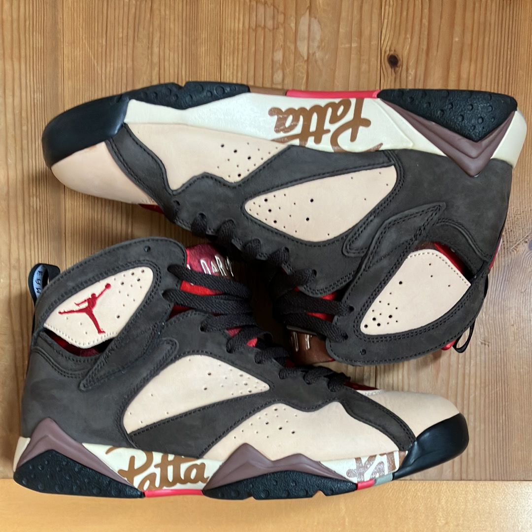Patta × Nike Air Jordan 7 OG "Brown"