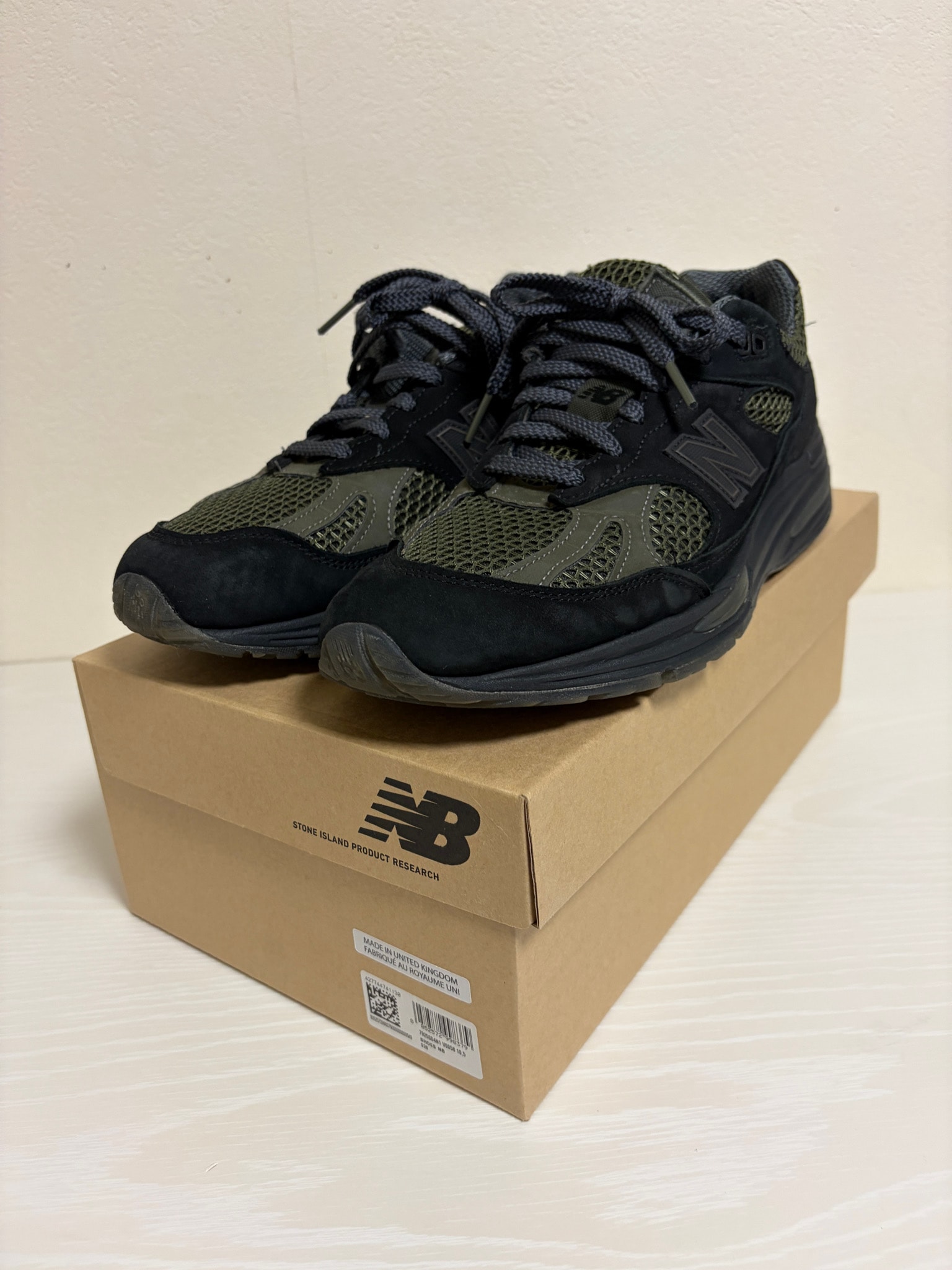 Stone Island × New Balance 991V2 "Black"
