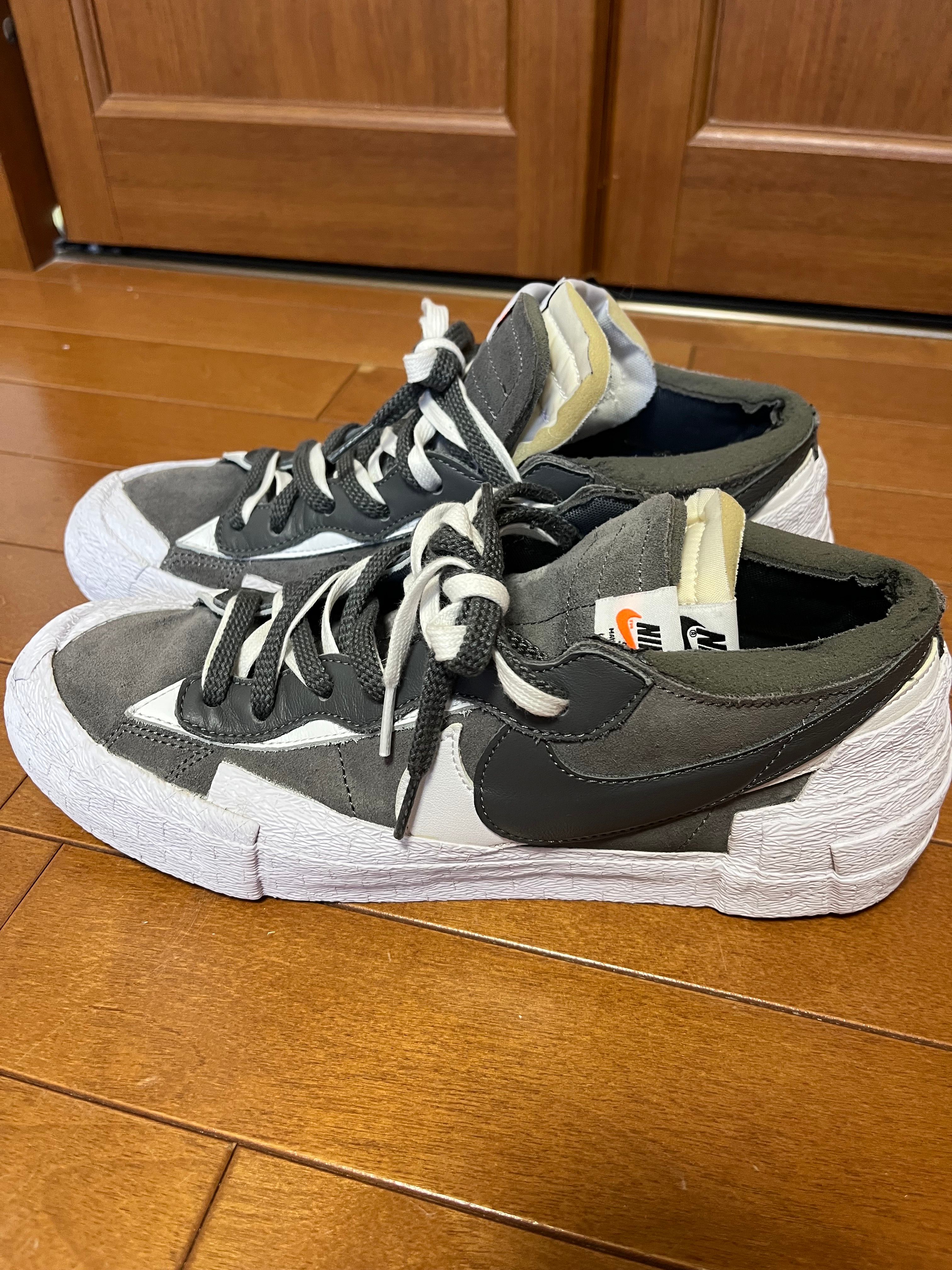 Sacai × Nike Blazer Low "Iron Grey"