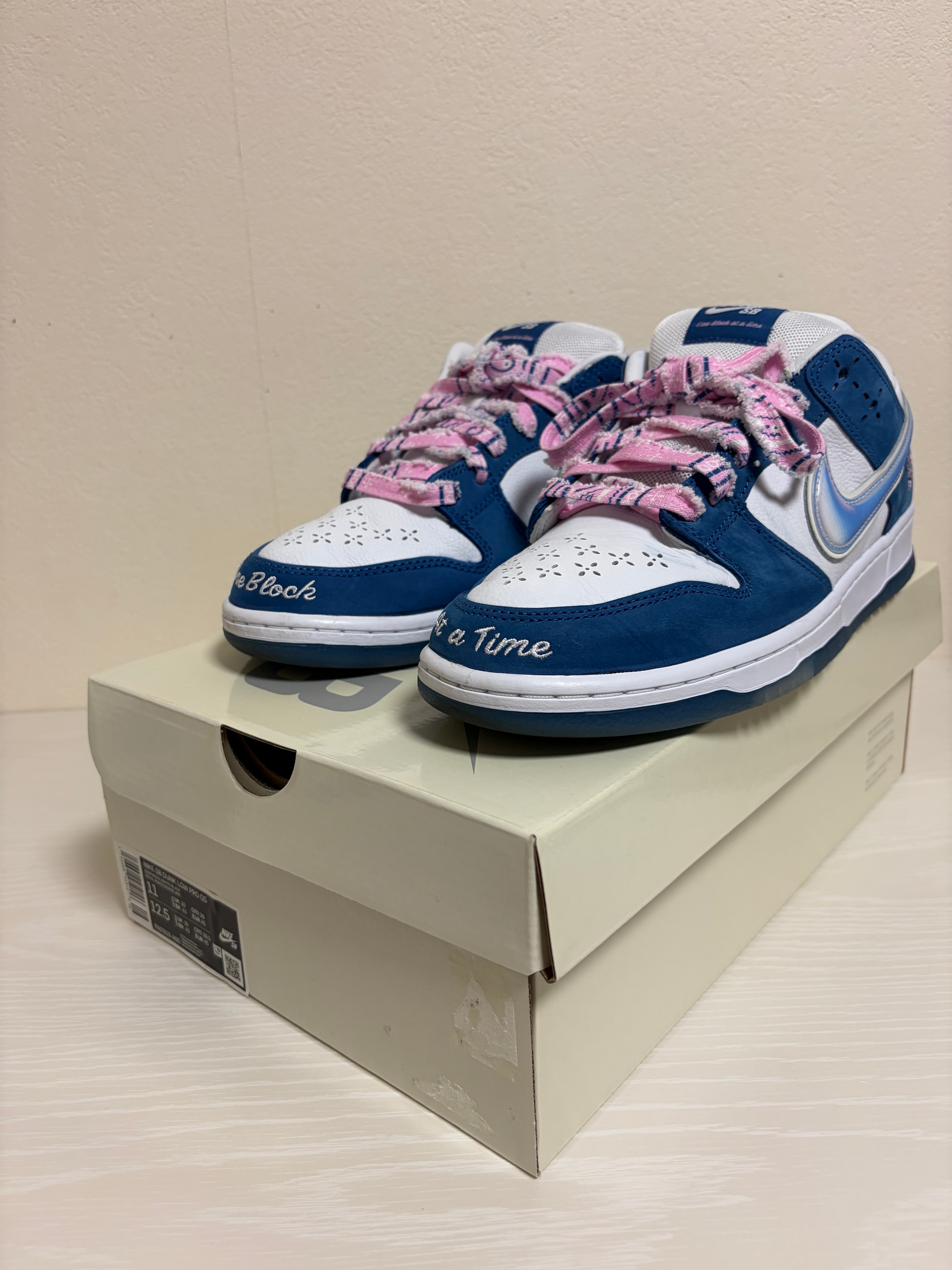 Born x Raised × Nike SB Dunk Low Pro QS "One Block At a Time"