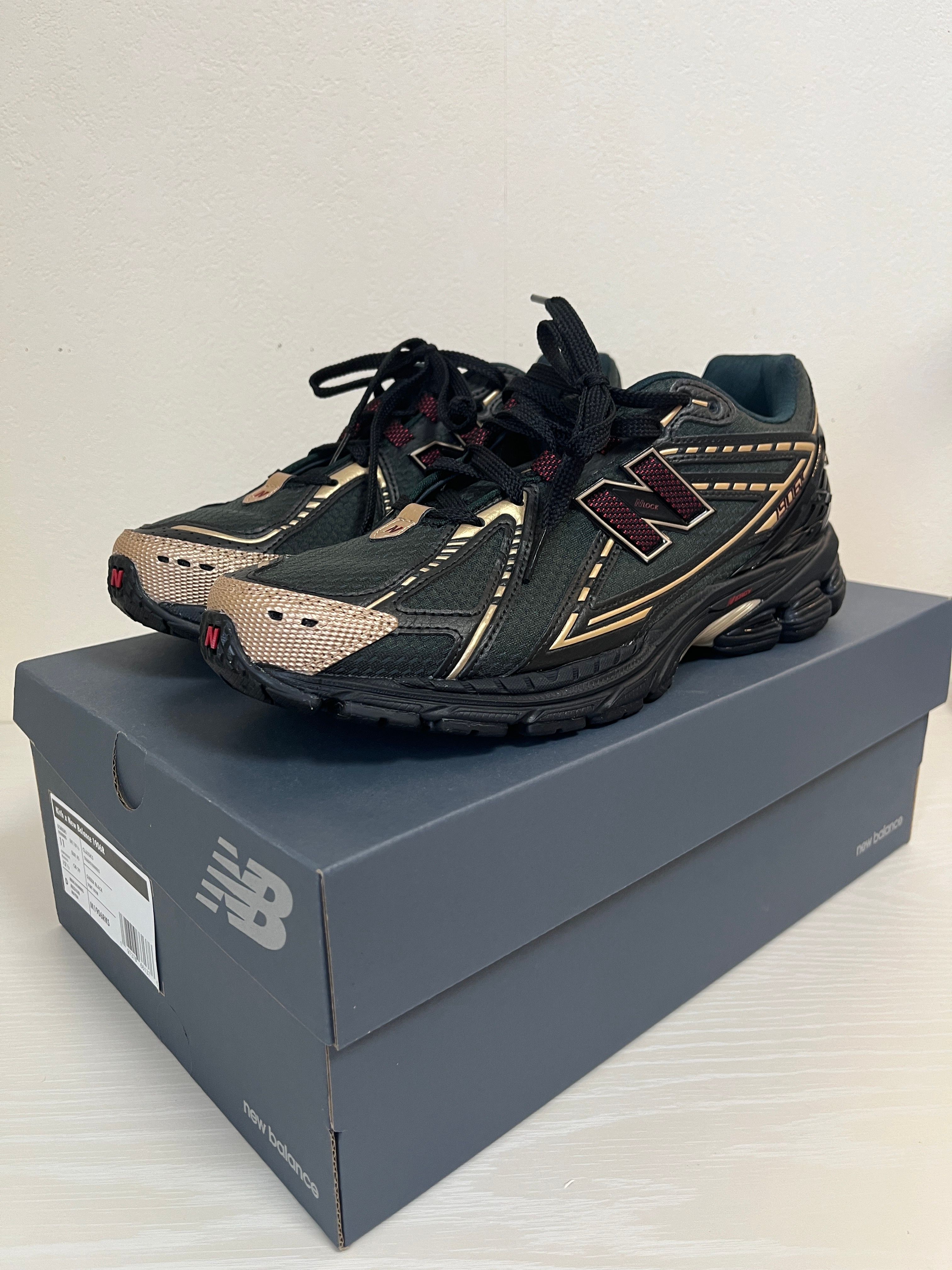 KITH × New Balance 1906R "Black/Green" M1906RKS